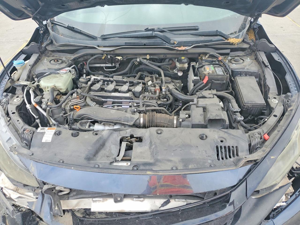 2019 Honda Civic Ex Blue vin: 19XFC1F3XKE205523