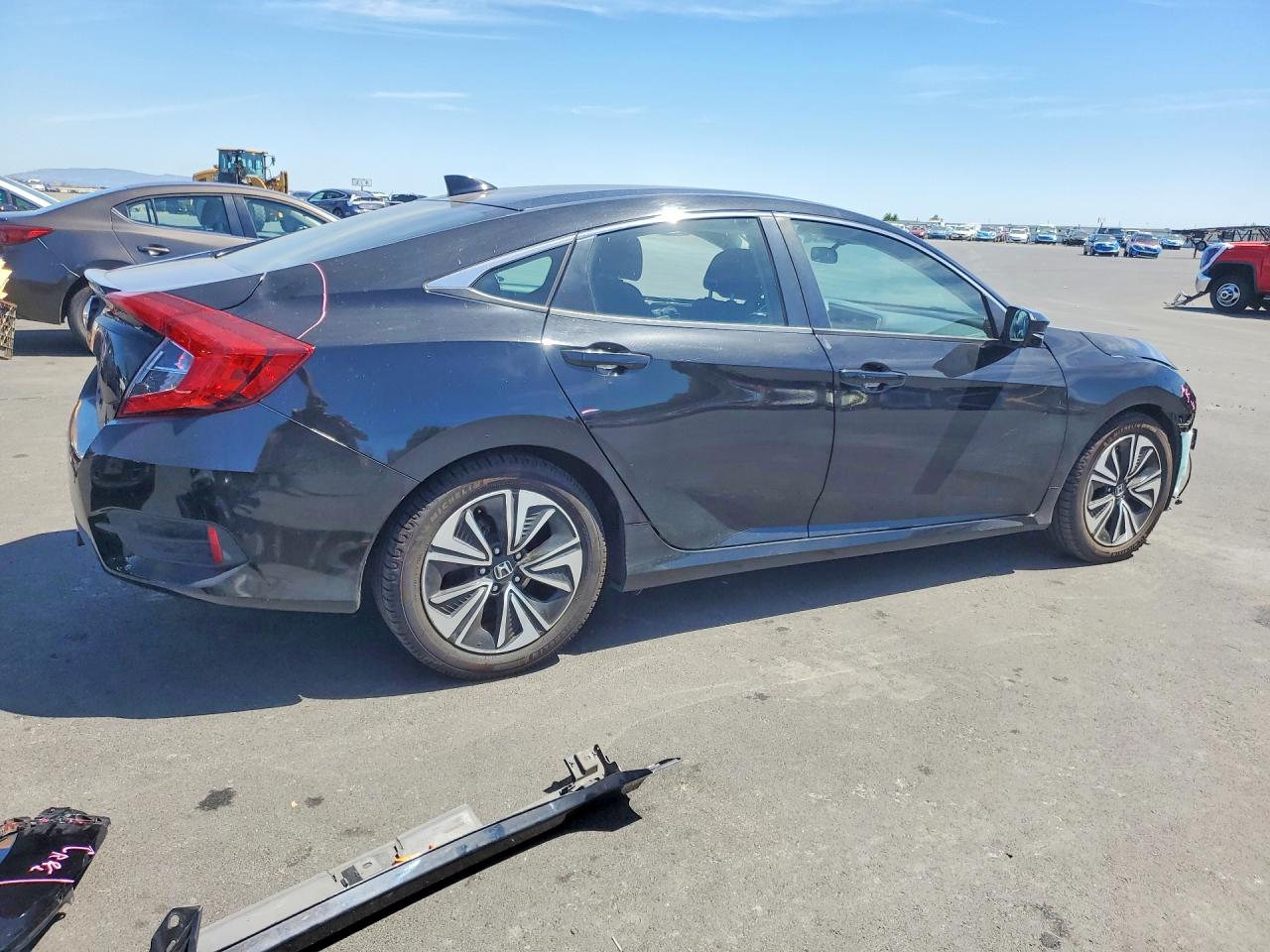 2016 Honda Civic Ex Black vin: 19XFC1F46GE200948