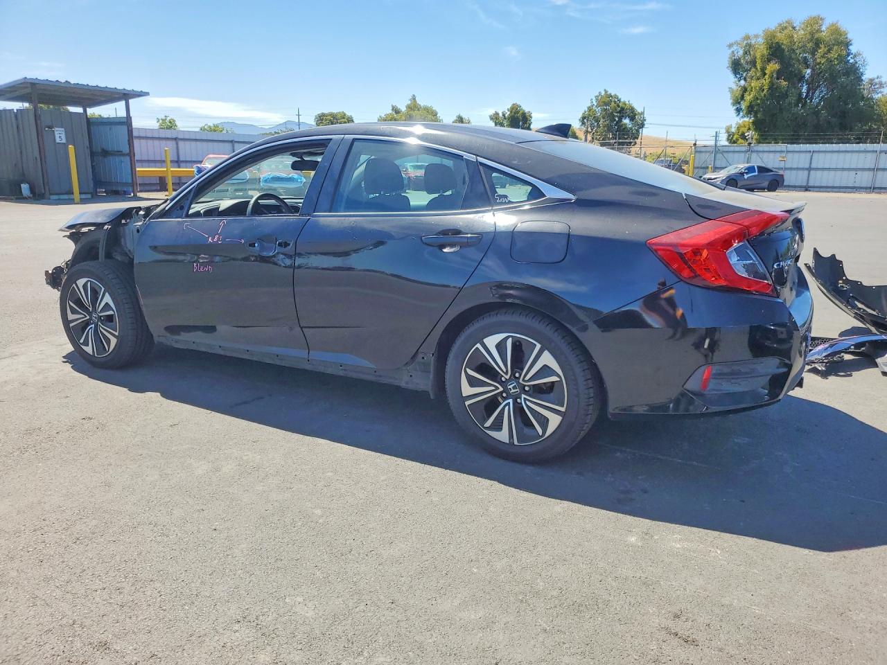 2016 Honda Civic Ex Black vin: 19XFC1F46GE200948