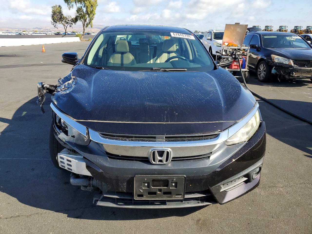 2016 Honda Civic Exl Черный vin: 19XFC1F71GE216324