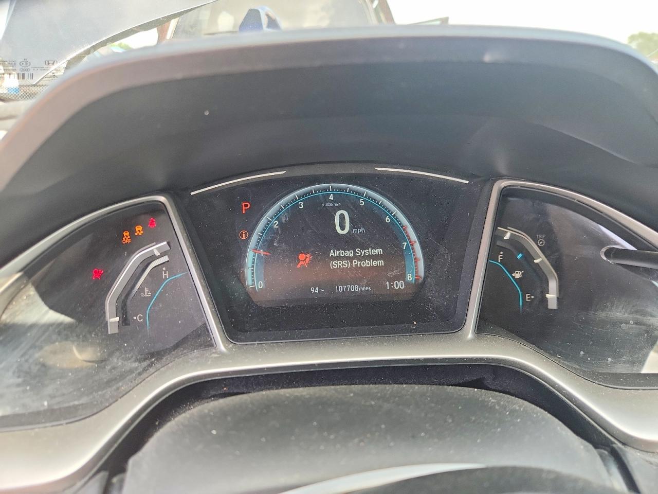 2017 Honda Civic Exl Silver vin: 19XFC1F71HE022376
