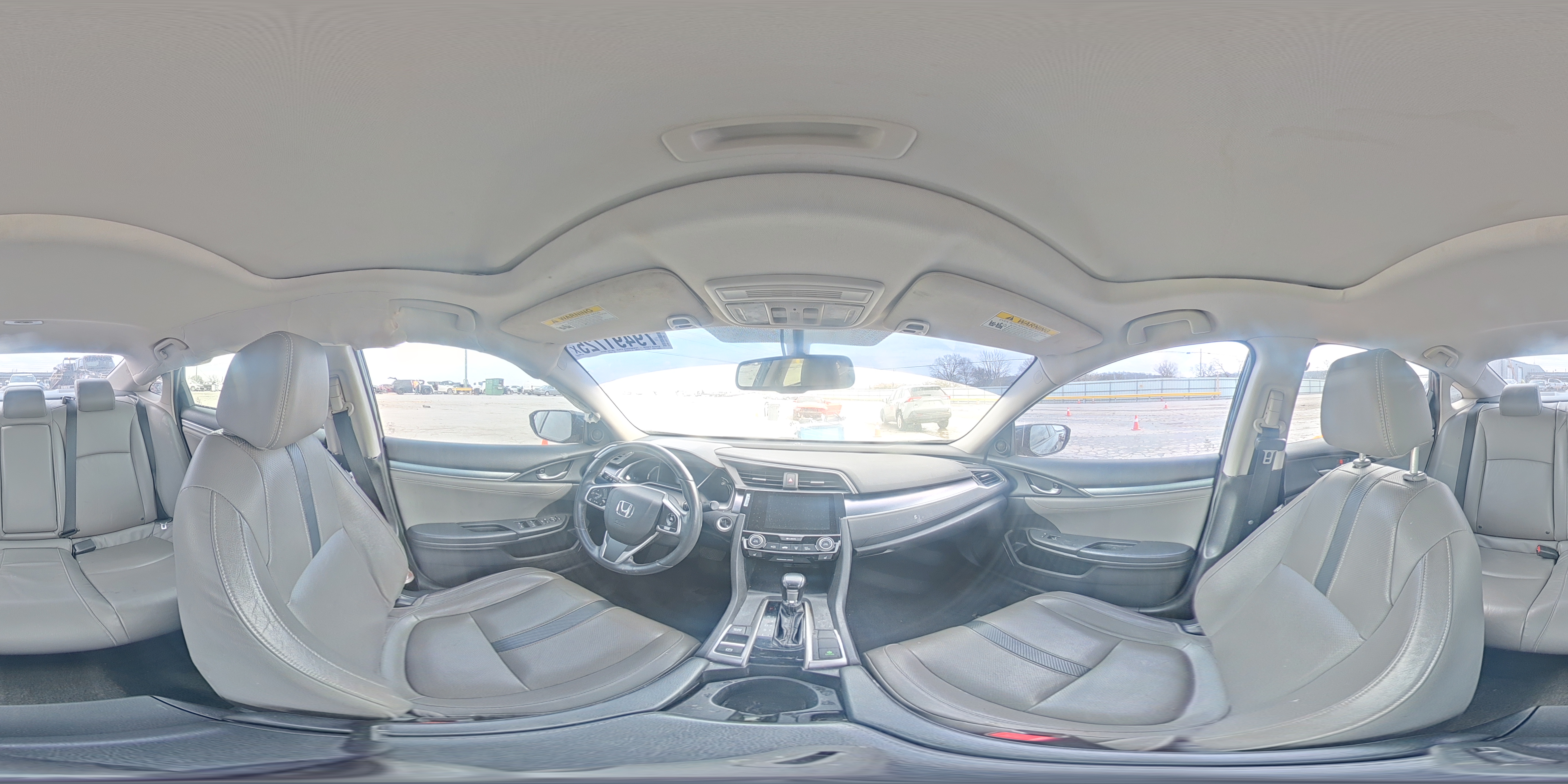 2016 Honda Civic Exl Blue vin: 19XFC1F72GE040920