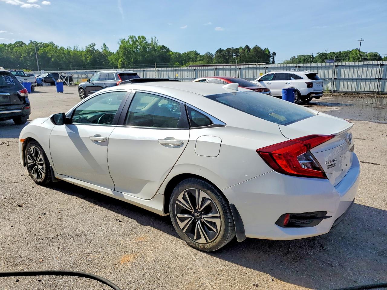 2016 Honda Civic Exl Белый vin: 19XFC1F73GE034303
