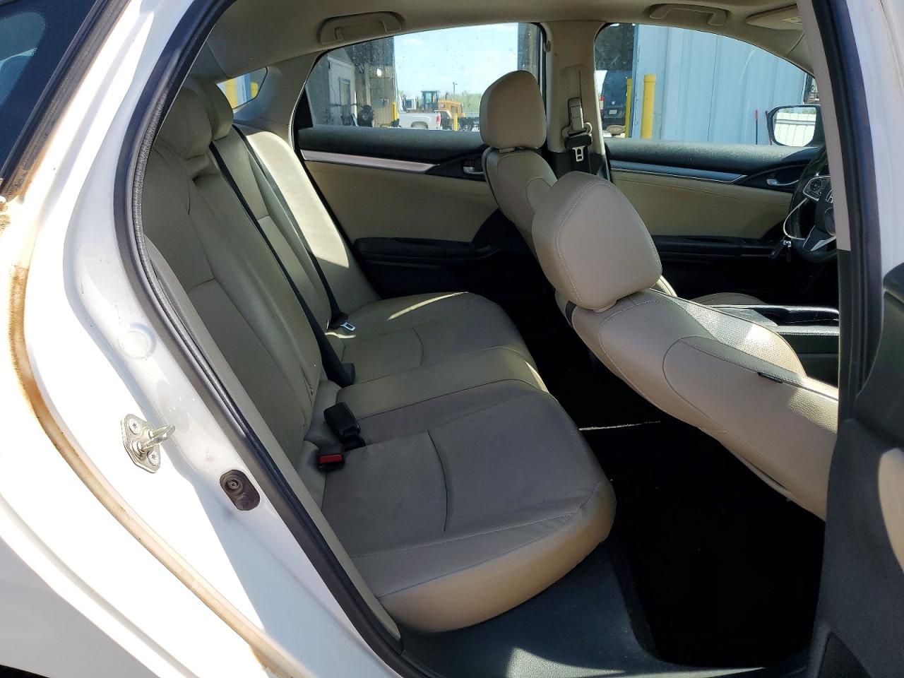 2016 Honda Civic Exl Белый vin: 19XFC1F73GE034303