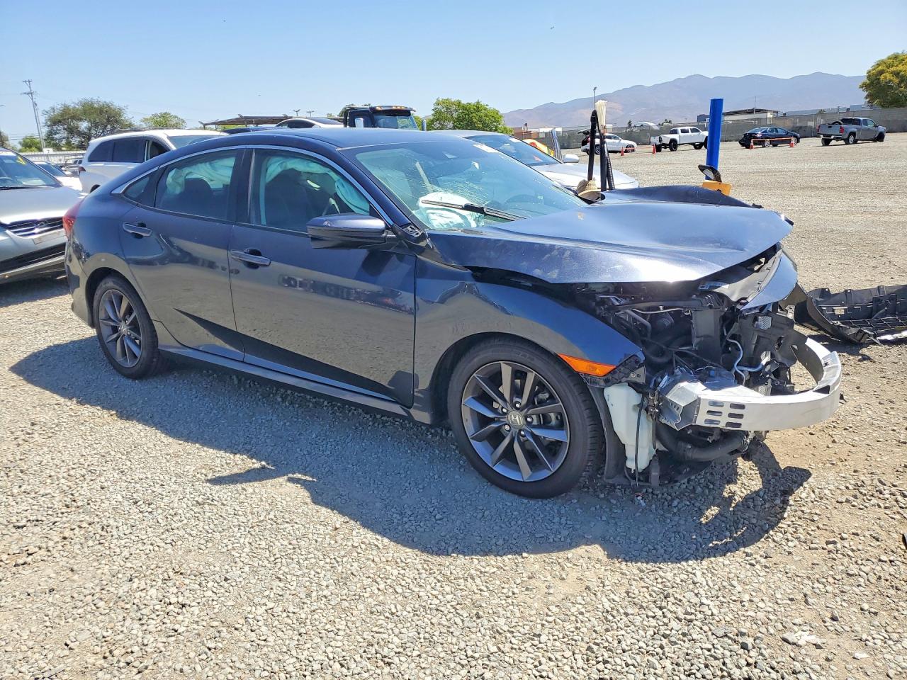 2020 Honda Civic Exl Charcoal vin: 19XFC1F74LE200192