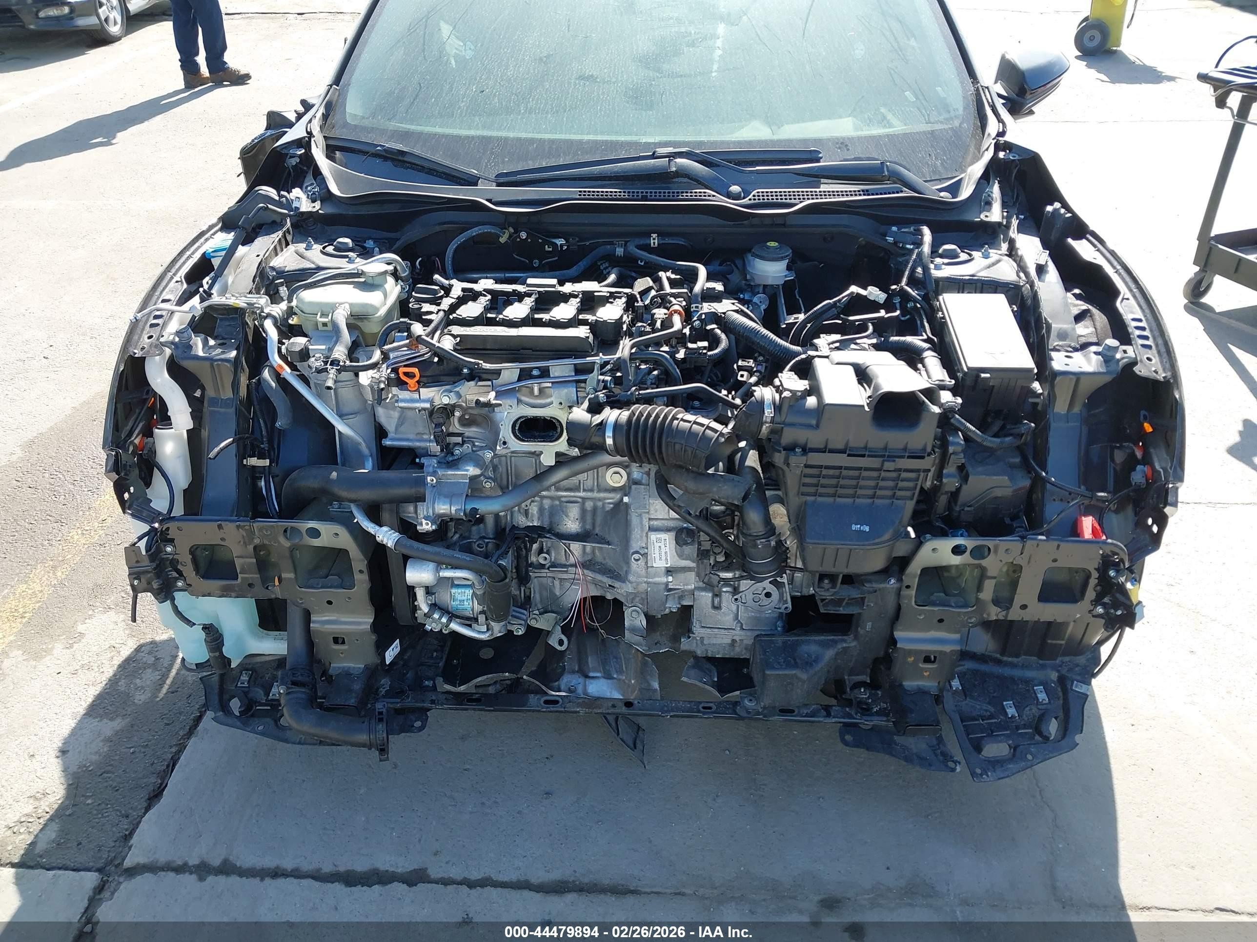 2021 Honda Civic Ex-l Gray vin: 19XFC1F74ME202879