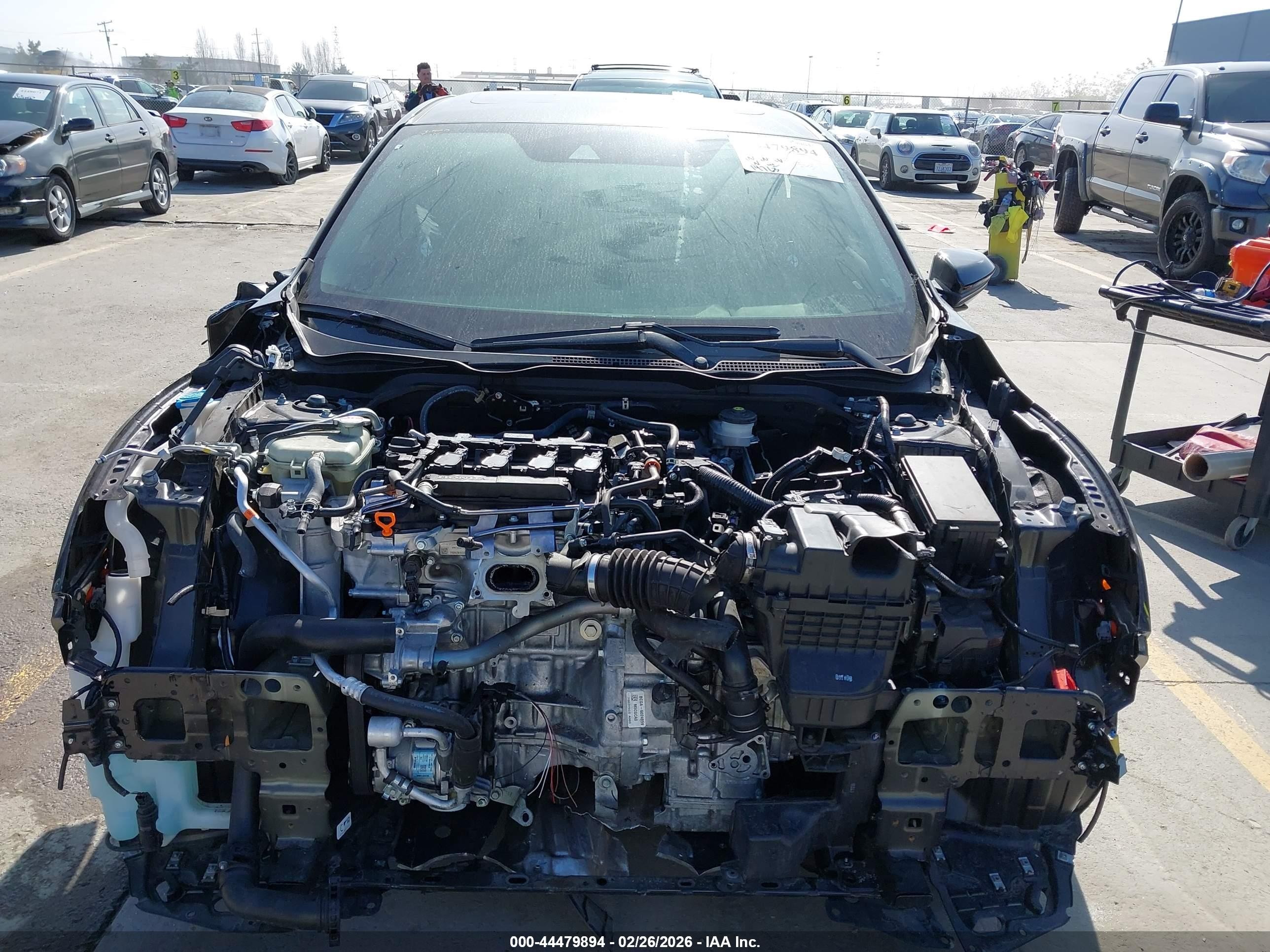 2021 Honda Civic Ex-l Gray vin: 19XFC1F74ME202879