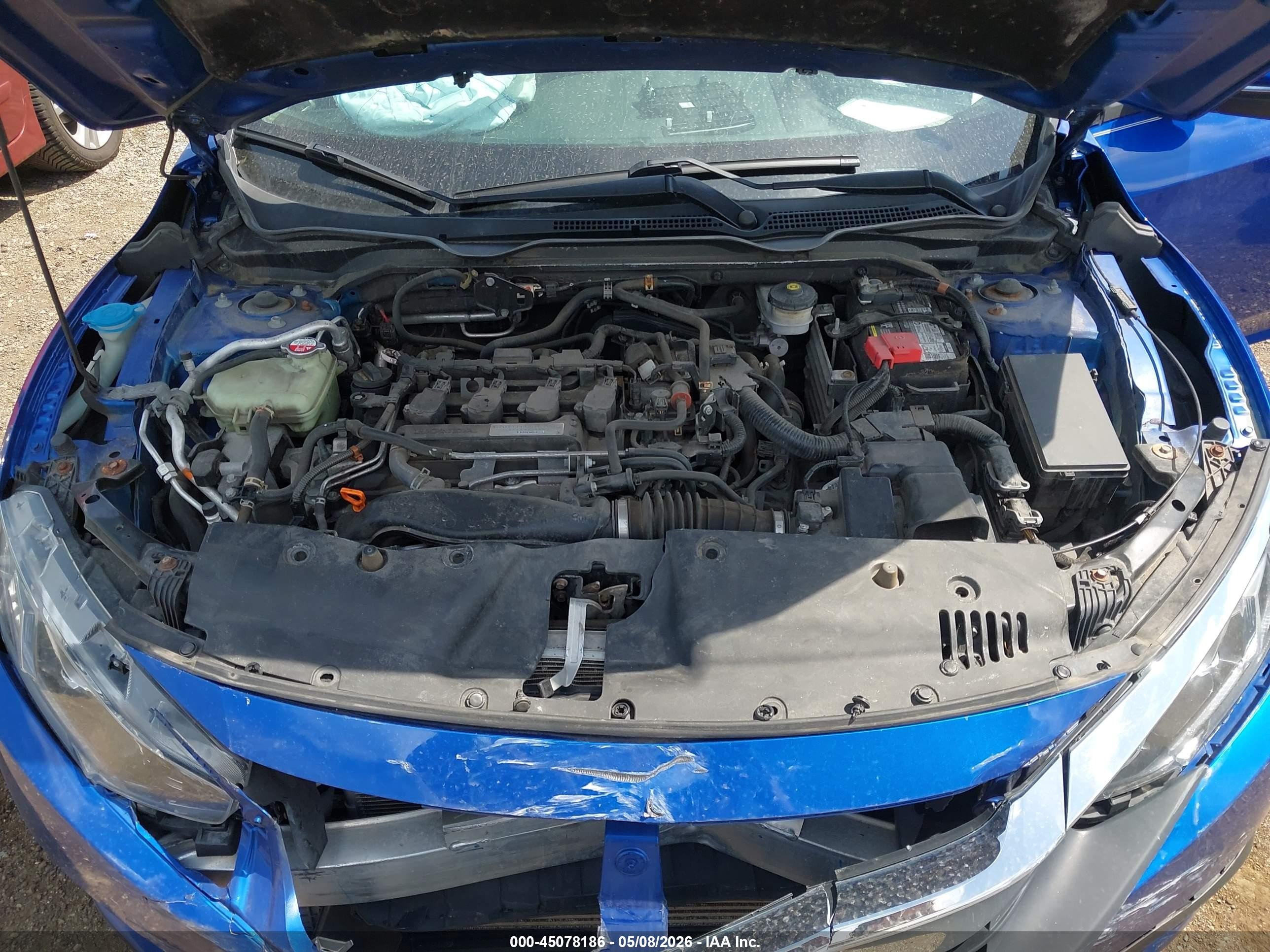 2016 Honda Civic Ex-l Blue vin: 19XFC1F77GE022087
