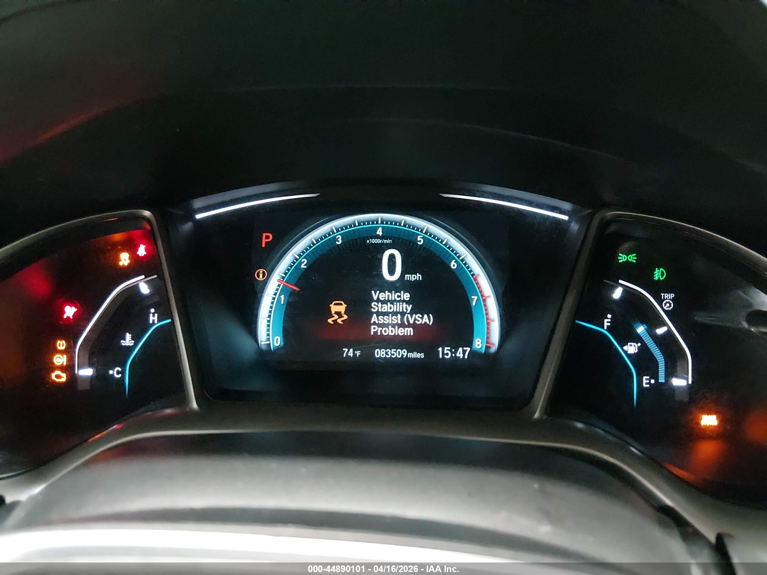 2018 Honda Civic Ex-l Gray vin: 19XFC1F78JE000462