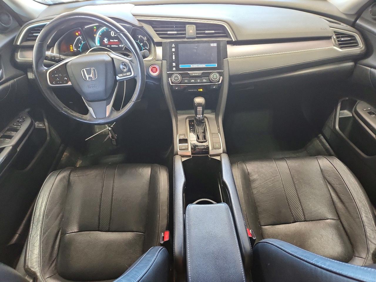 2017 Honda Civic Exl Silver vin: 19XFC1F7XHE211754