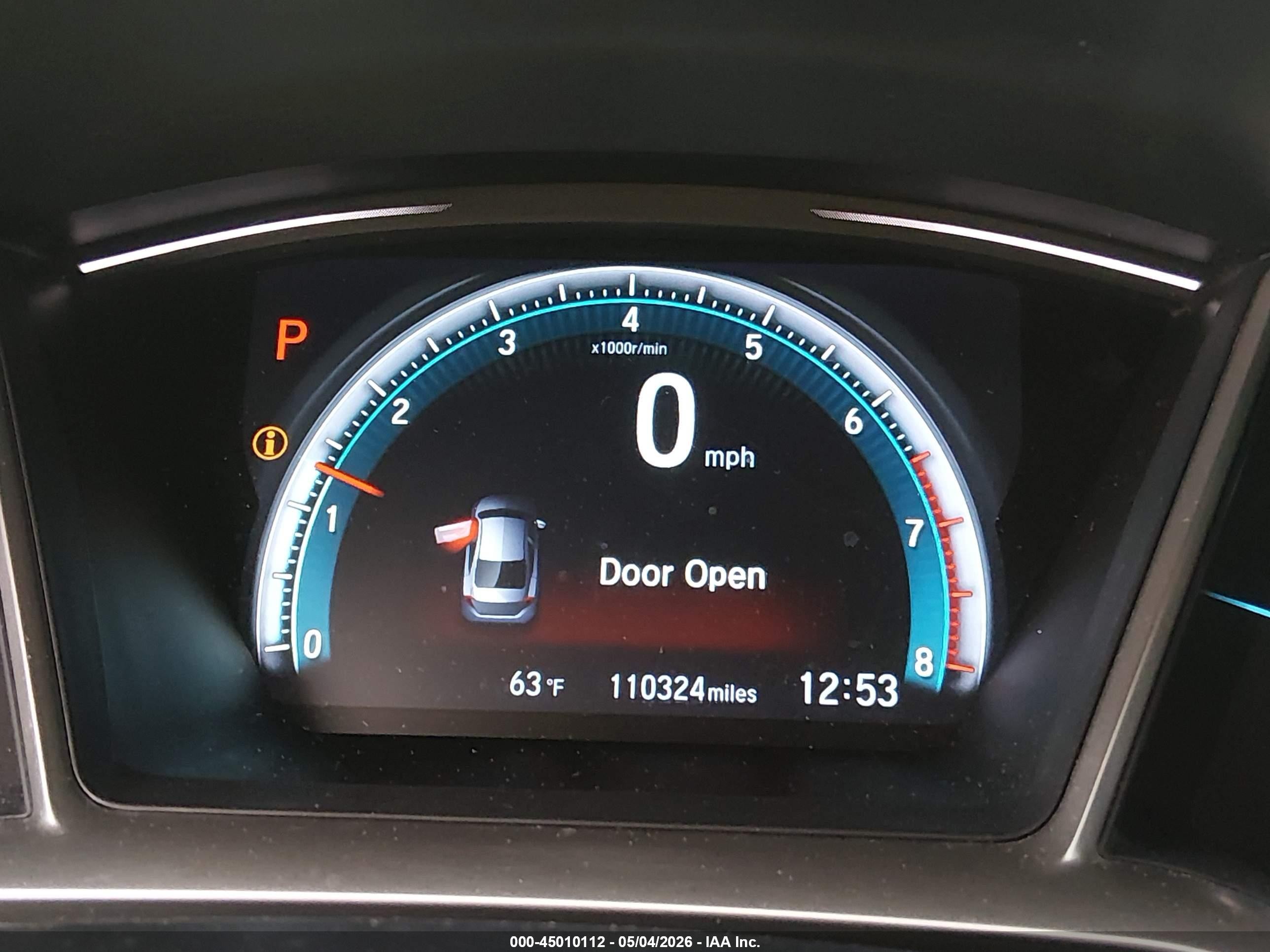 2016 Honda Civic Touring White vin: 19XFC1F92GE017249