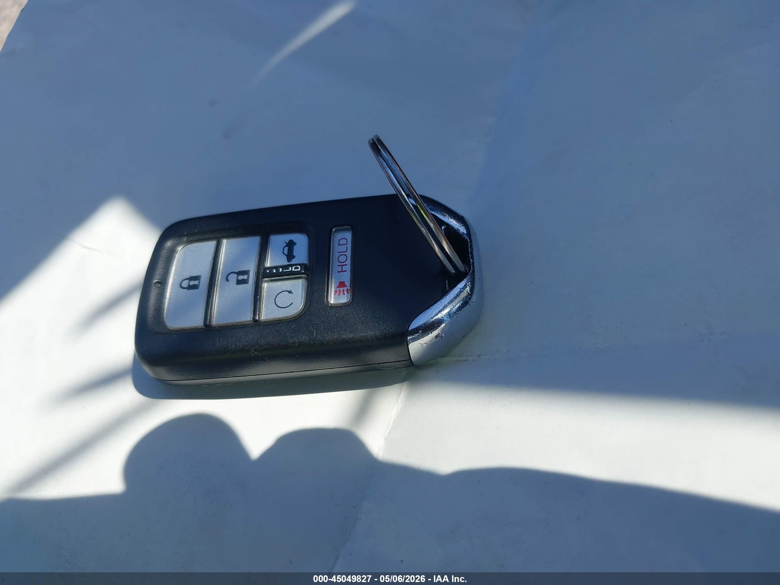 2016 Honda Civic Touring Серый vin: 19XFC1F93GE202832