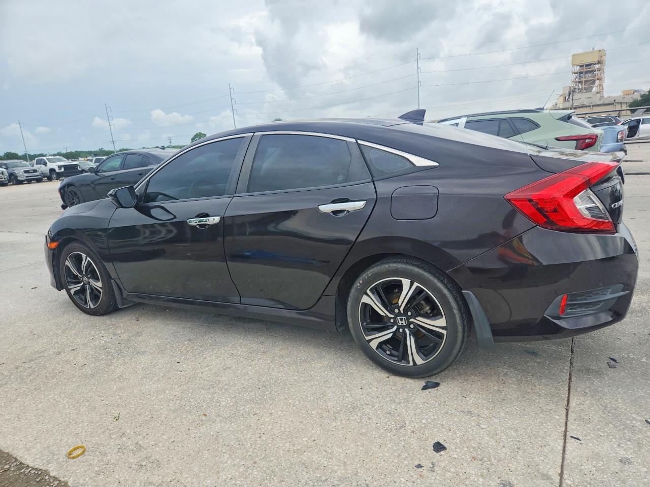 2016 Honda Civic Touring Black vin: 19XFC1F98GE008538