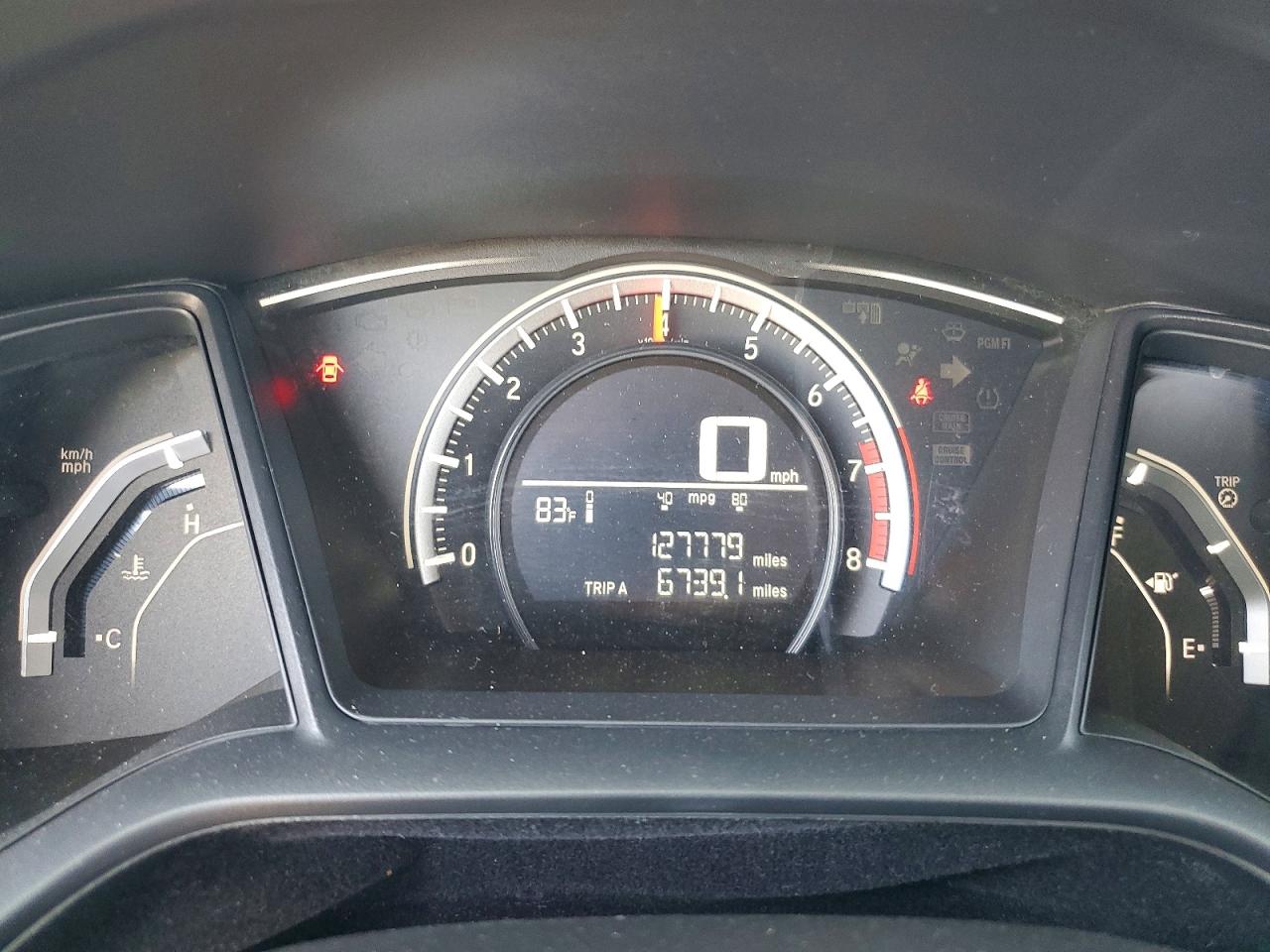 2016 Honda Civic Lx Gray vin: 19XFC2E55GE034129