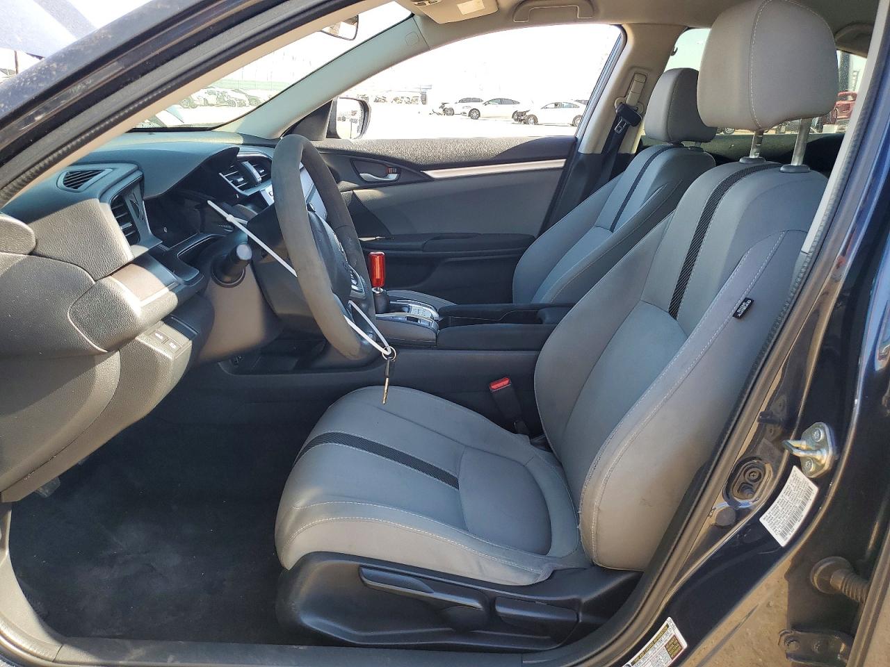 2016 Honda Civic Lx Gray vin: 19XFC2E55GE034129