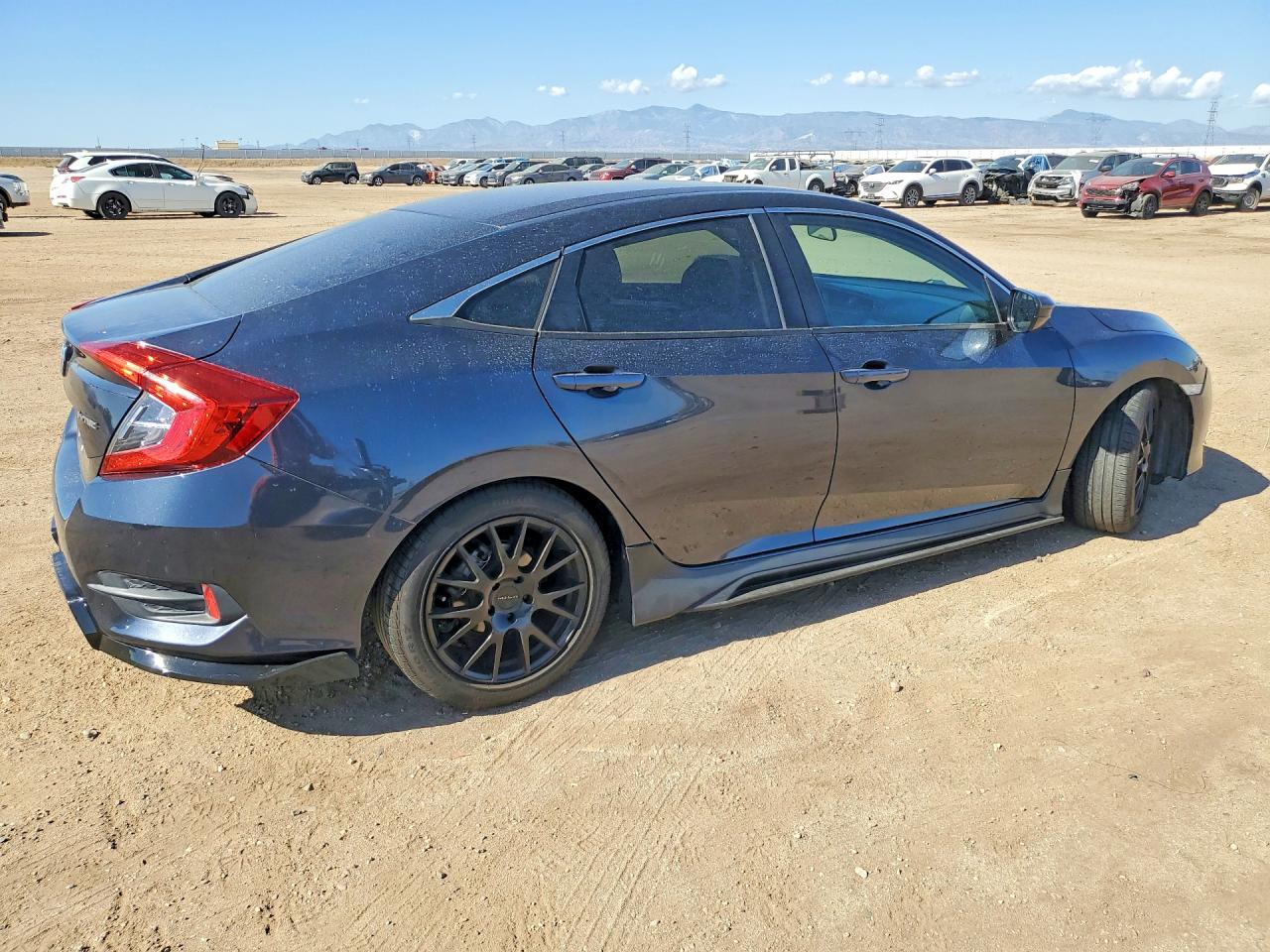 2016 Honda Civic Lx Gray vin: 19XFC2E55GE034129