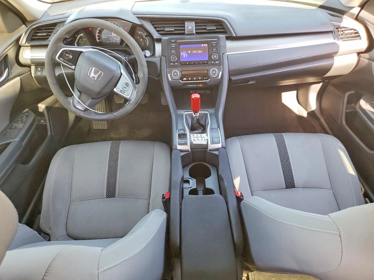 2016 Honda Civic Lx Gray vin: 19XFC2E55GE034129
