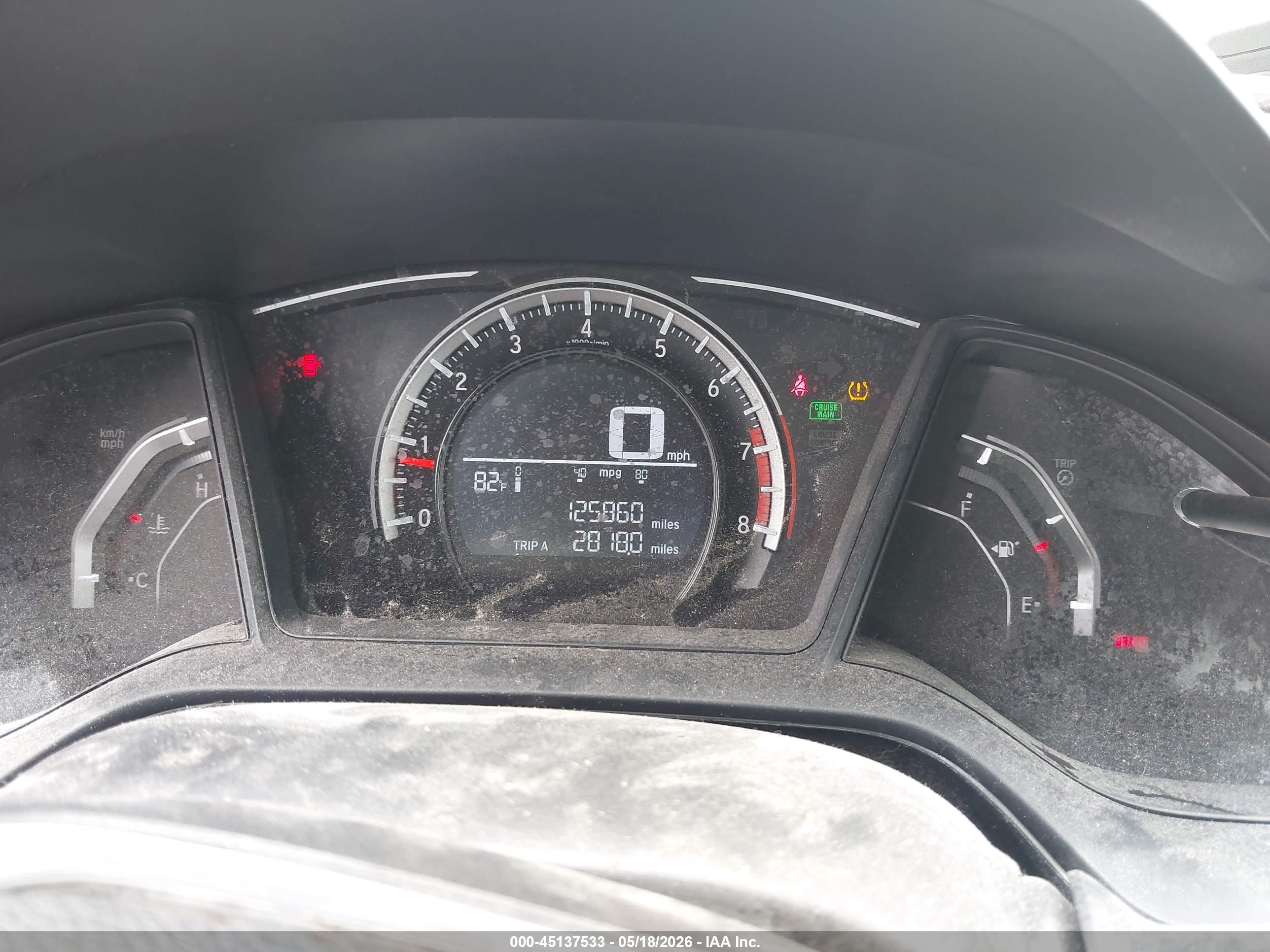 2017 Honda Civic Lx Black vin: 19XFC2E59HE013849