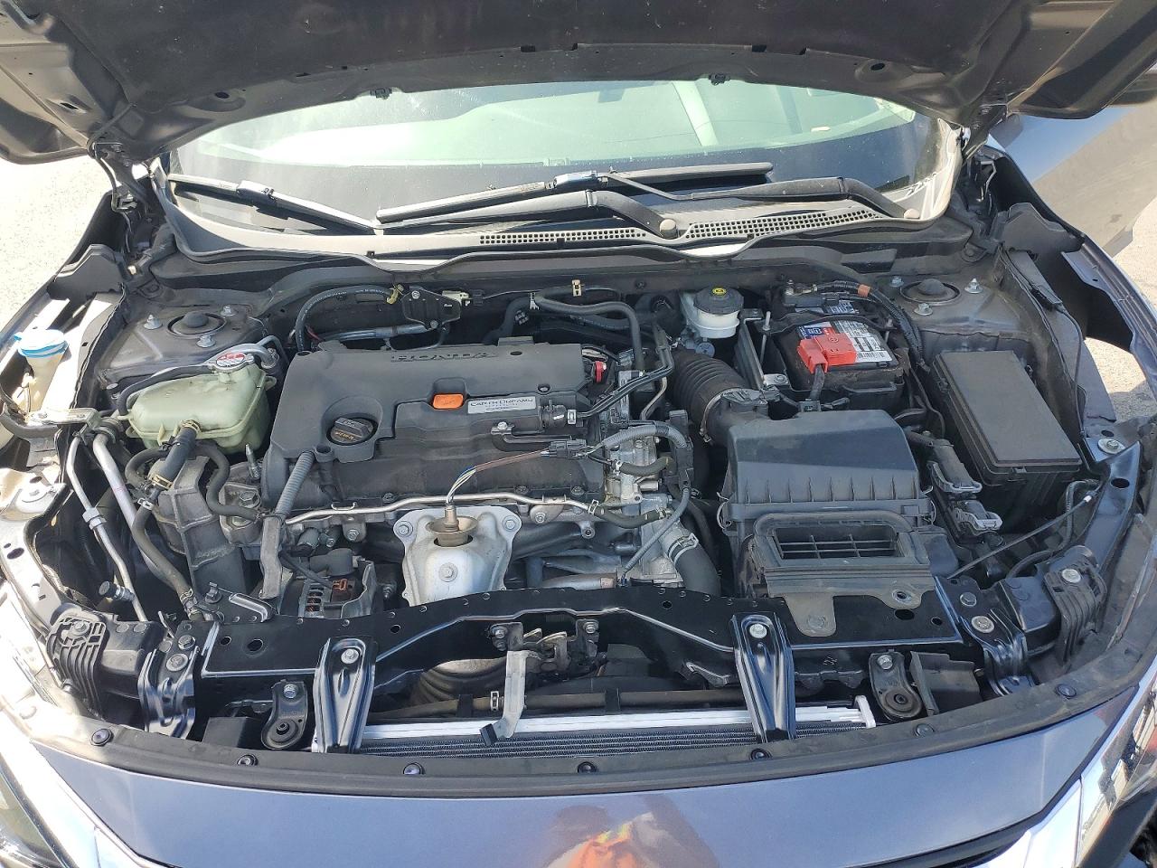 2017 Honda Civic Lx Gray vin: 19XFC2F50HE221603