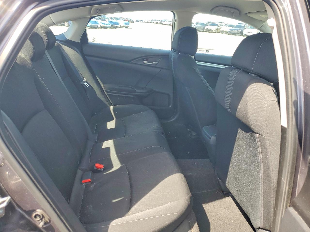 2017 Honda Civic Lx Gray vin: 19XFC2F50HE221603