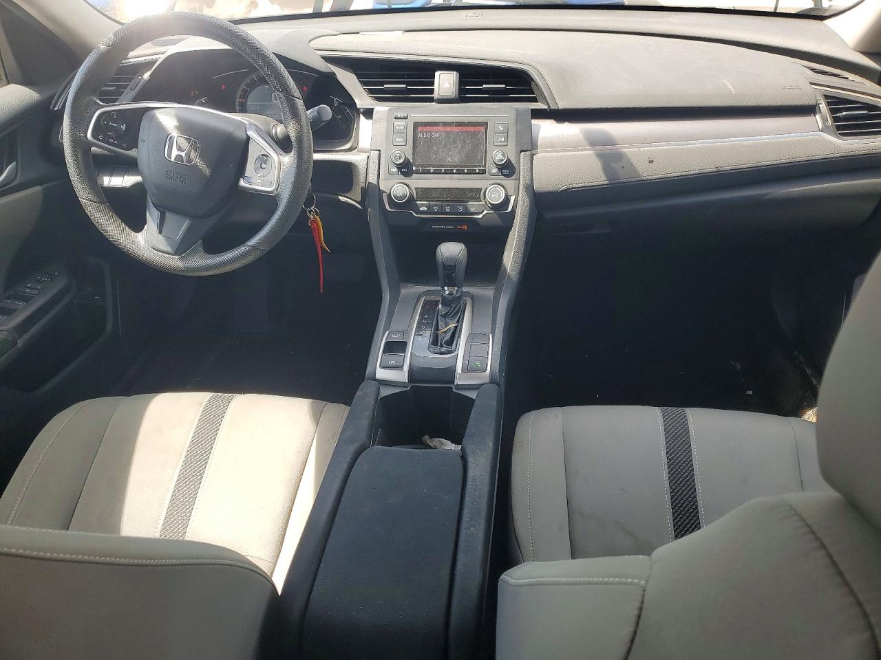 2018 Honda Civic Lx Blue vin: 19XFC2F50JE000590