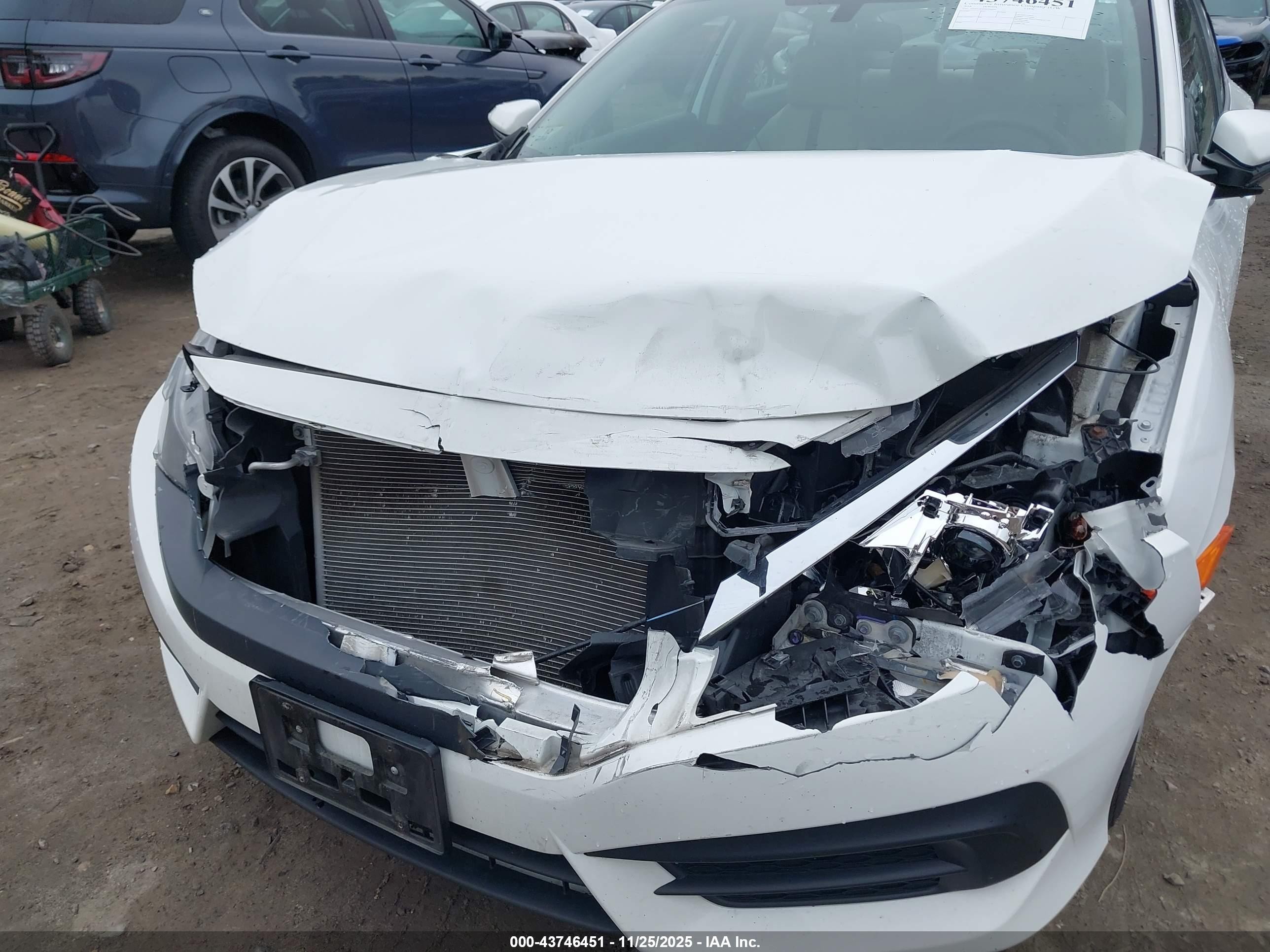 Price & History 2018 Honda Civic Lx 2.0l I-4 Dohc, Vvt, 158hp vin