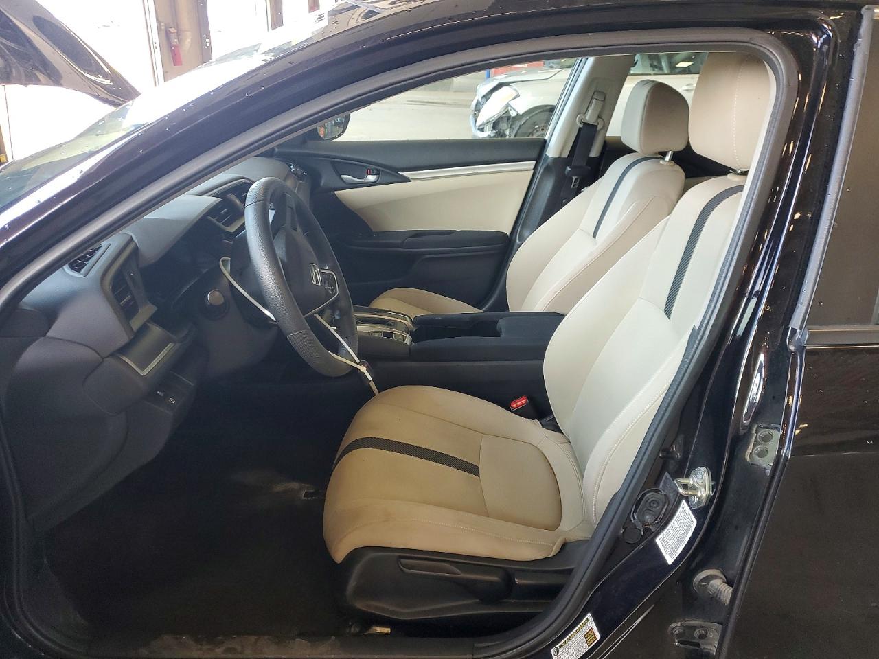 2016 Honda Civic Lx Black vin: 19XFC2F51GE065232