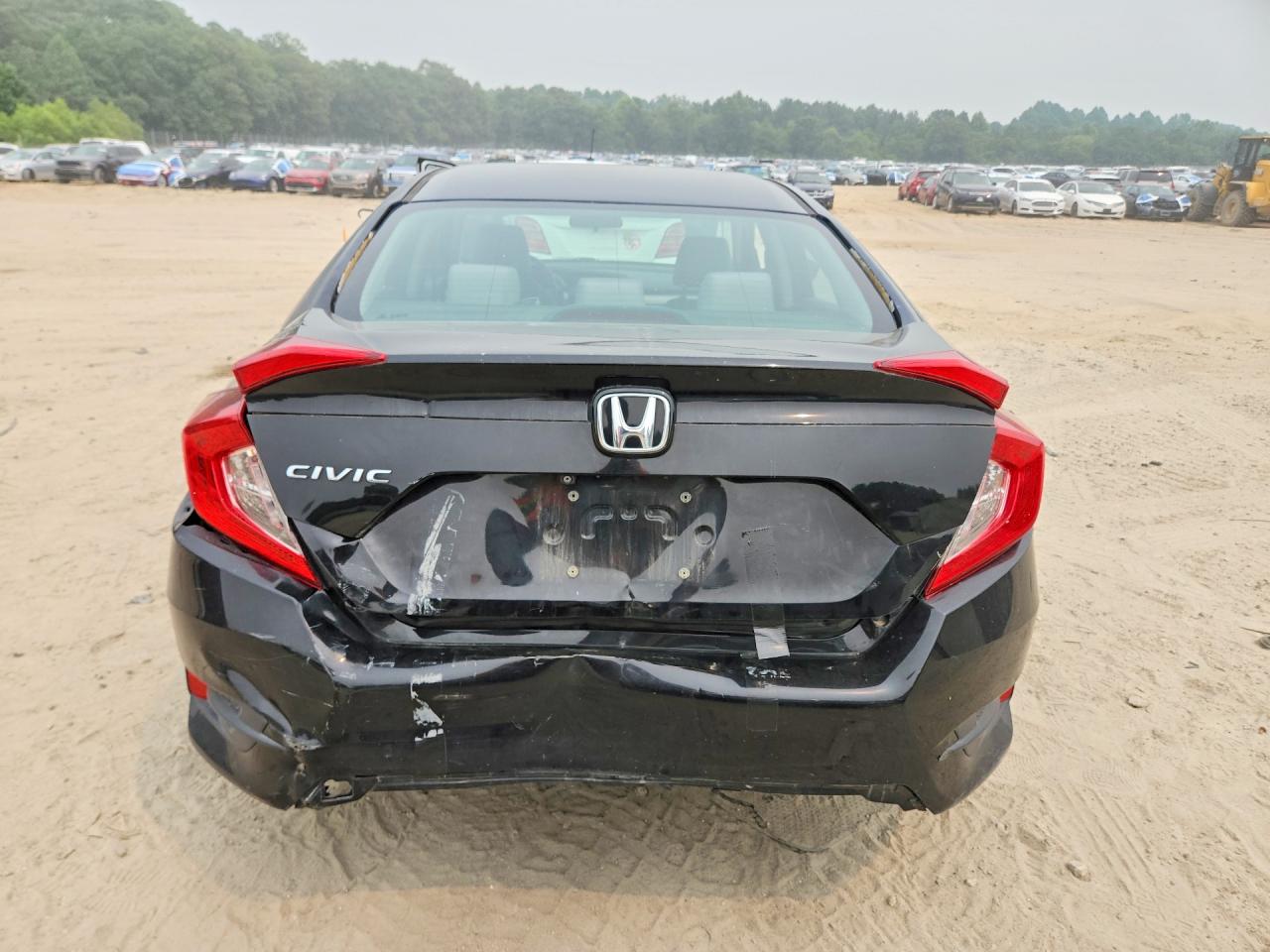 2016 Honda Civic Lx Blue vin: 19XFC2F51GE208034