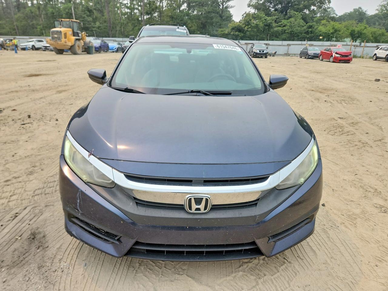 2016 Honda Civic Lx Blue vin: 19XFC2F51GE208034
