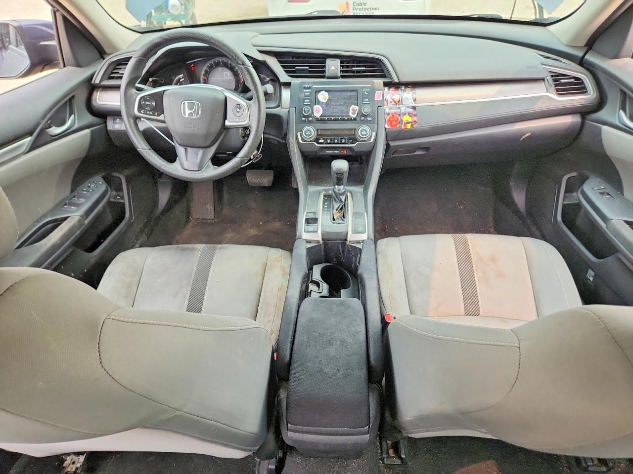 2016 Honda Civic Lx Blue vin: 19XFC2F51GE208034