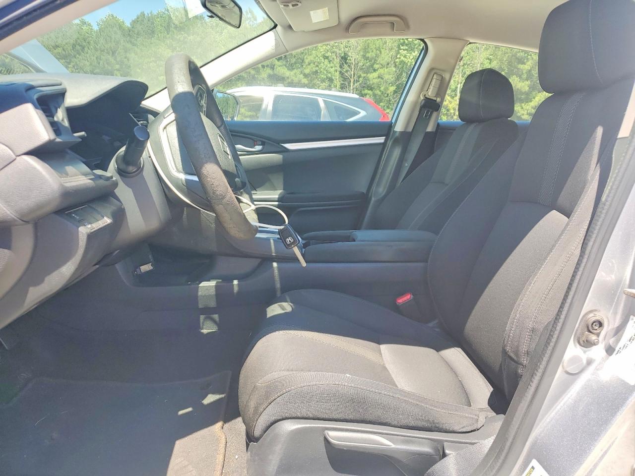 2016 Honda Civic Lx Silver vin: 19XFC2F52GE015715