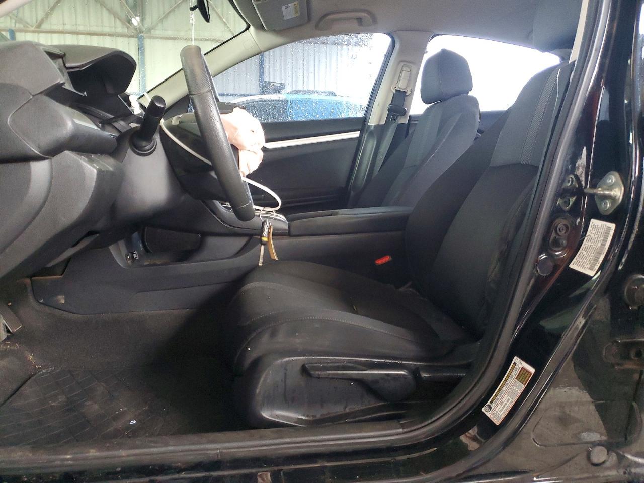 2016 Honda Civic Lx Black vin: 19XFC2F52GE029131