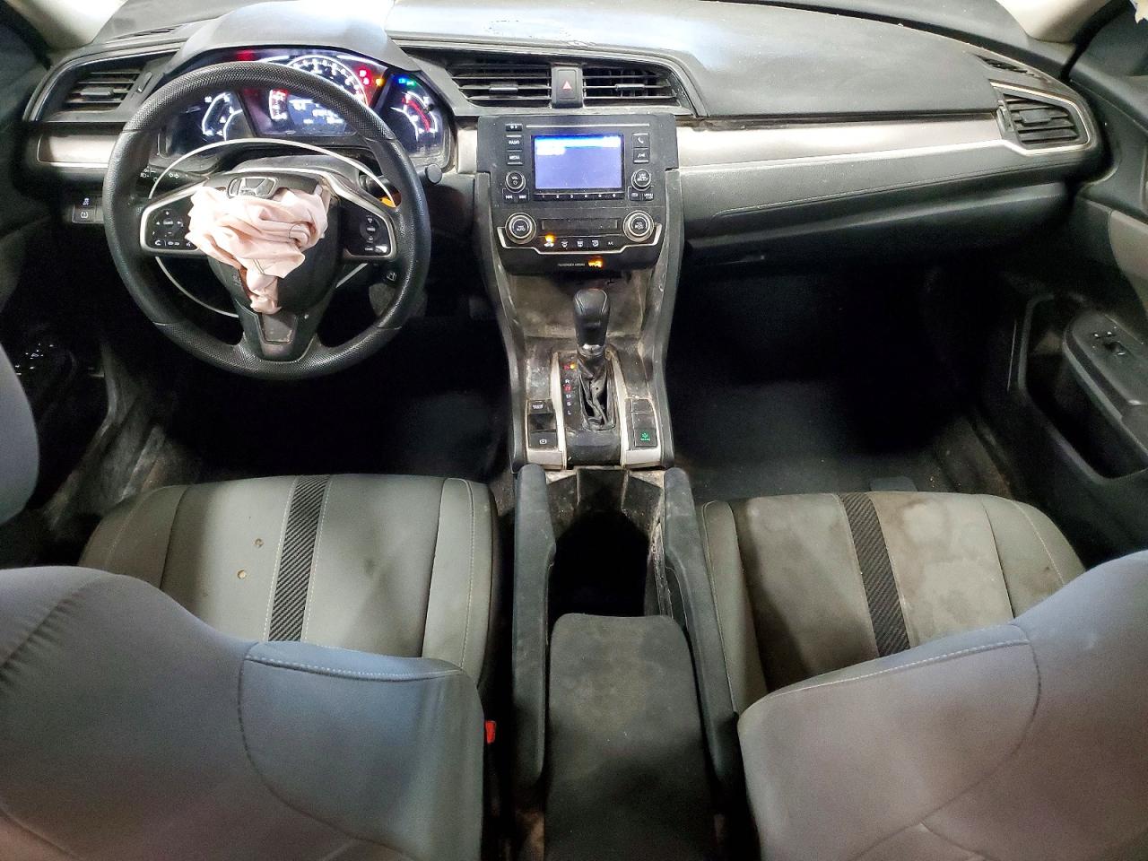 2017 Honda Civic Lx Gray vin: 19XFC2F52HE028174