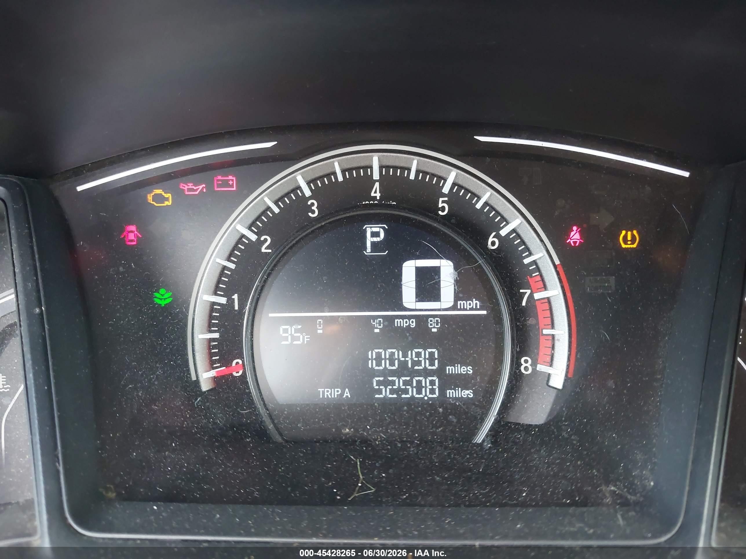 2017 Honda Civic Lx Turquoise vin: 19XFC2F52HE032158