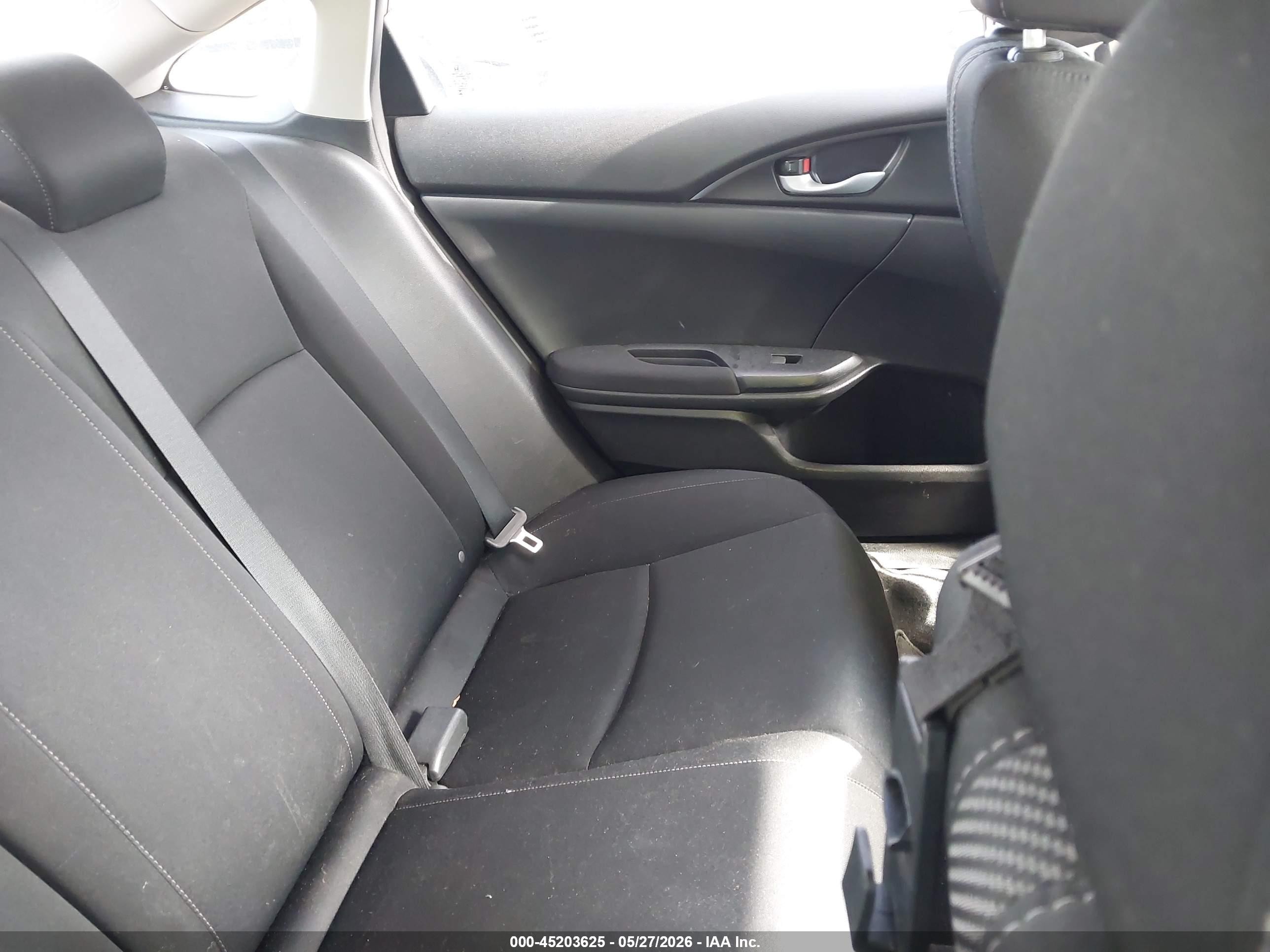 2017 Honda Civic Lx Серый vin: 19XFC2F53HE069395