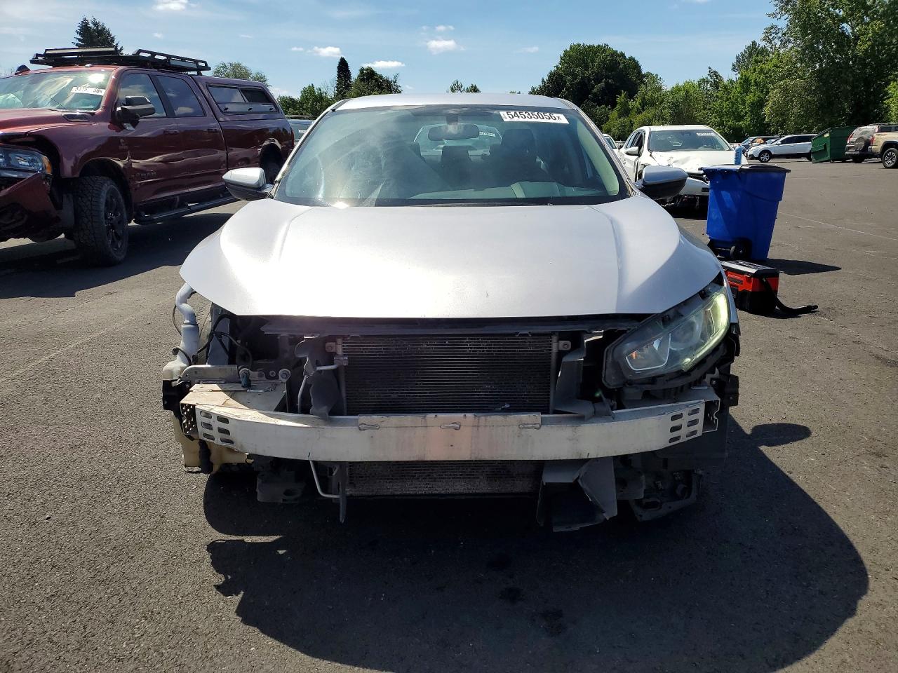 2018 Honda Civic Lx Серебряный vin: 19XFC2F53JE205224