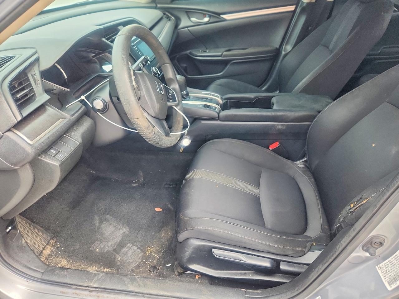 2016 Honda Civic Lx Silver vin: 19XFC2F54GE003517