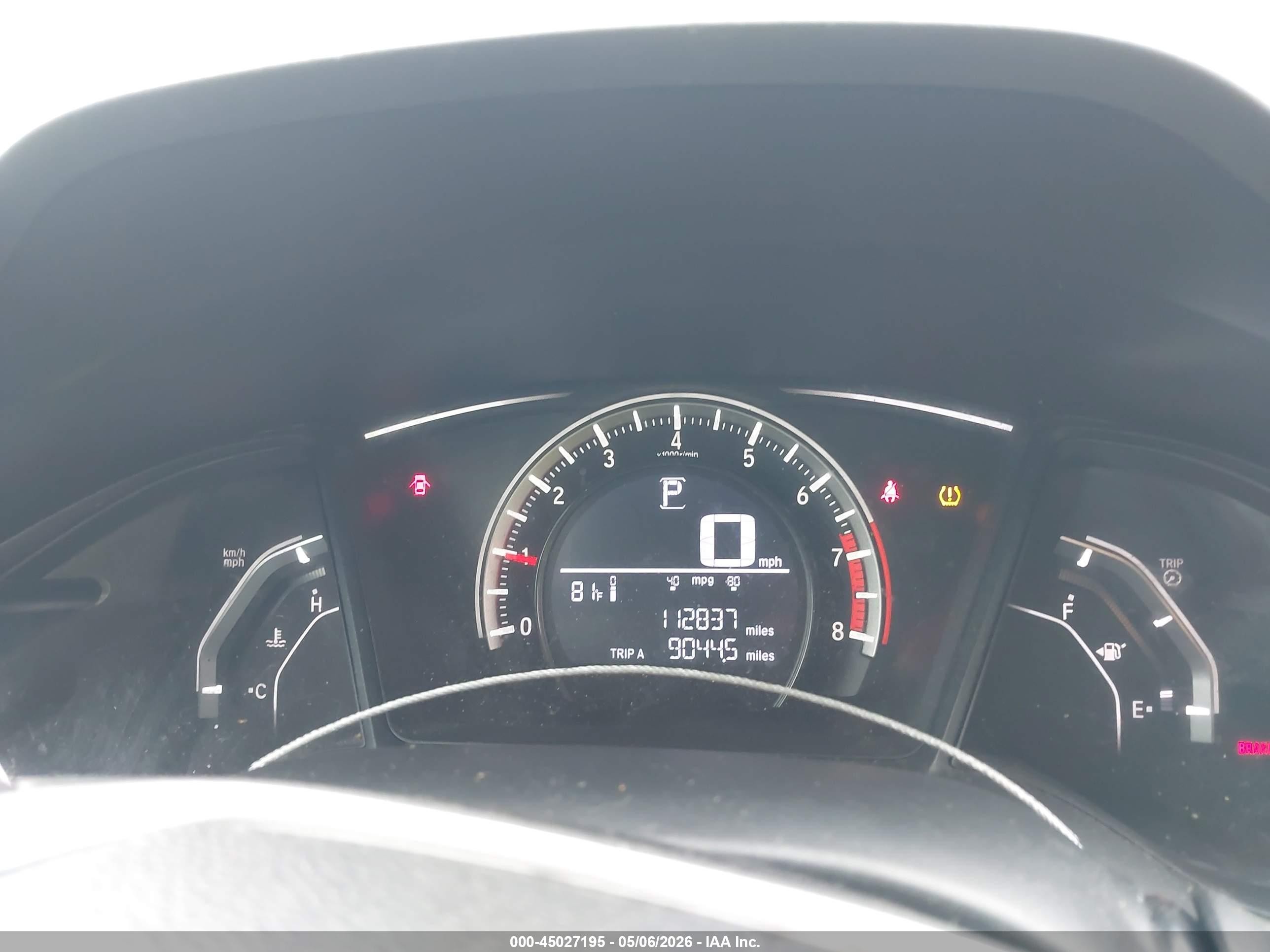 2016 Honda Civic Lx Синий vin: 19XFC2F54GE088763