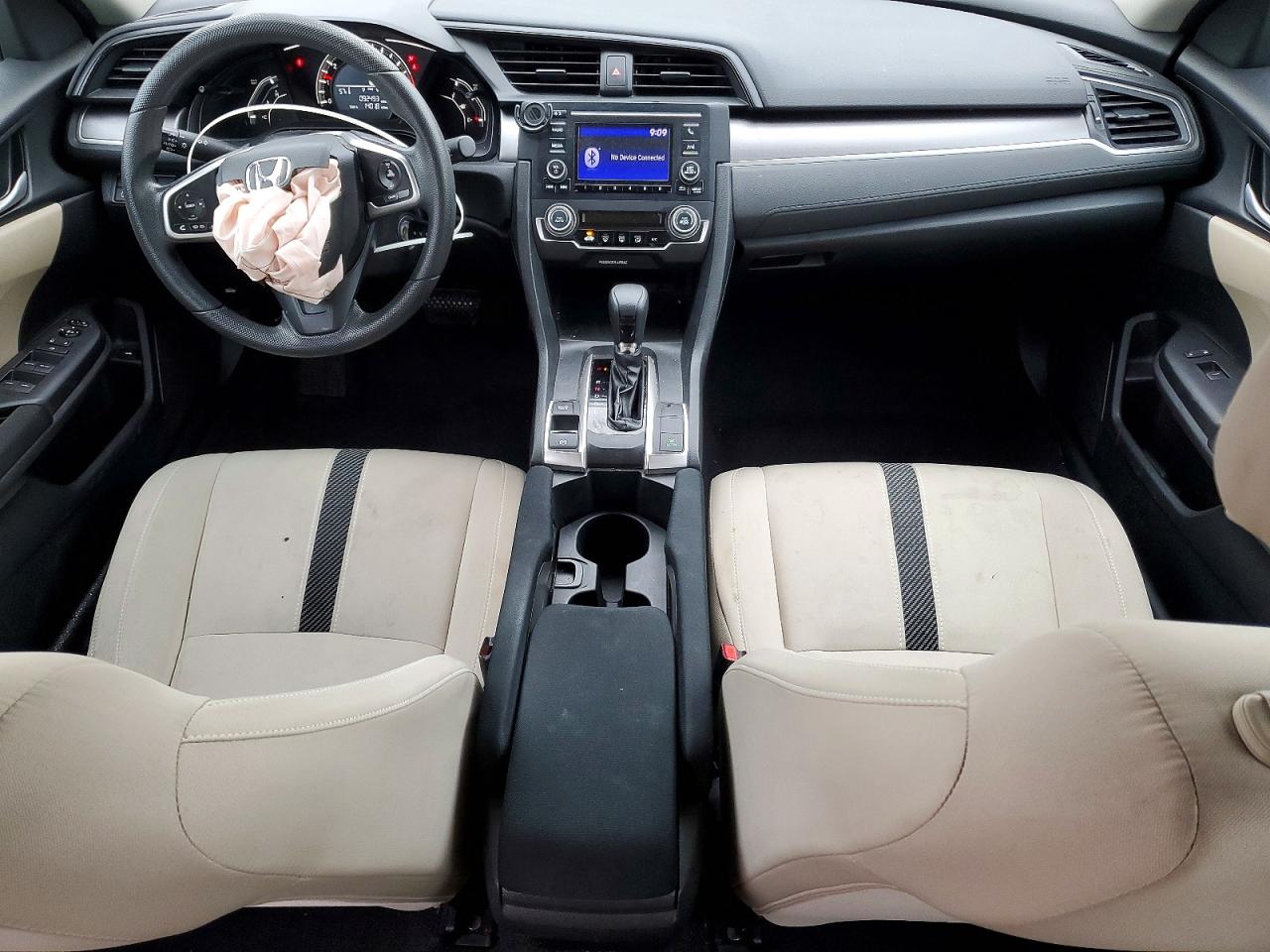 2017 Honda Civic Lx White vin: 19XFC2F54HE067610
