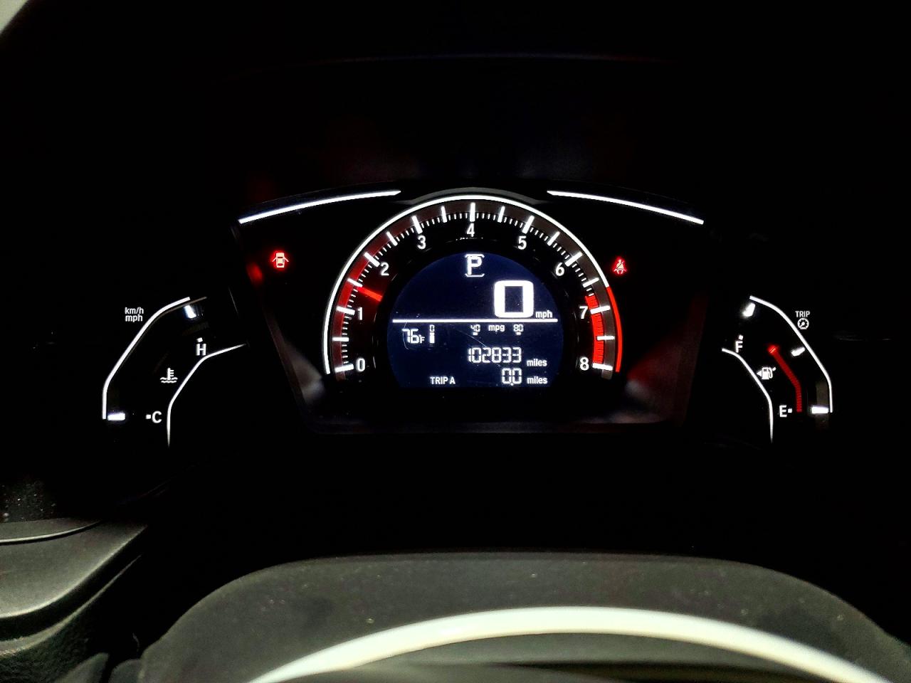 2017 Honda Civic Lx Gray vin: 19XFC2F54HE082298