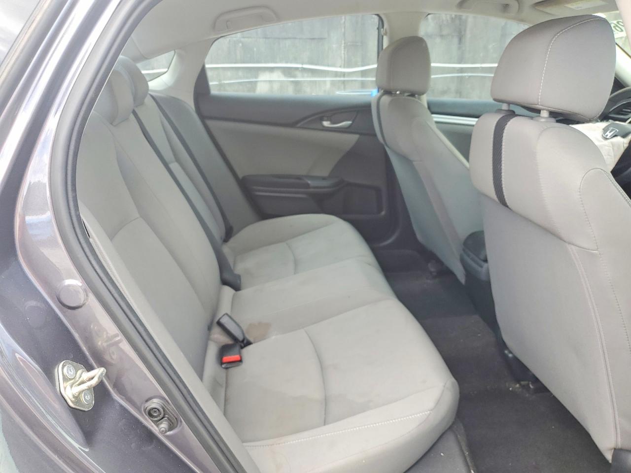 2017 Honda Civic Lx Gray vin: 19XFC2F55HE008792