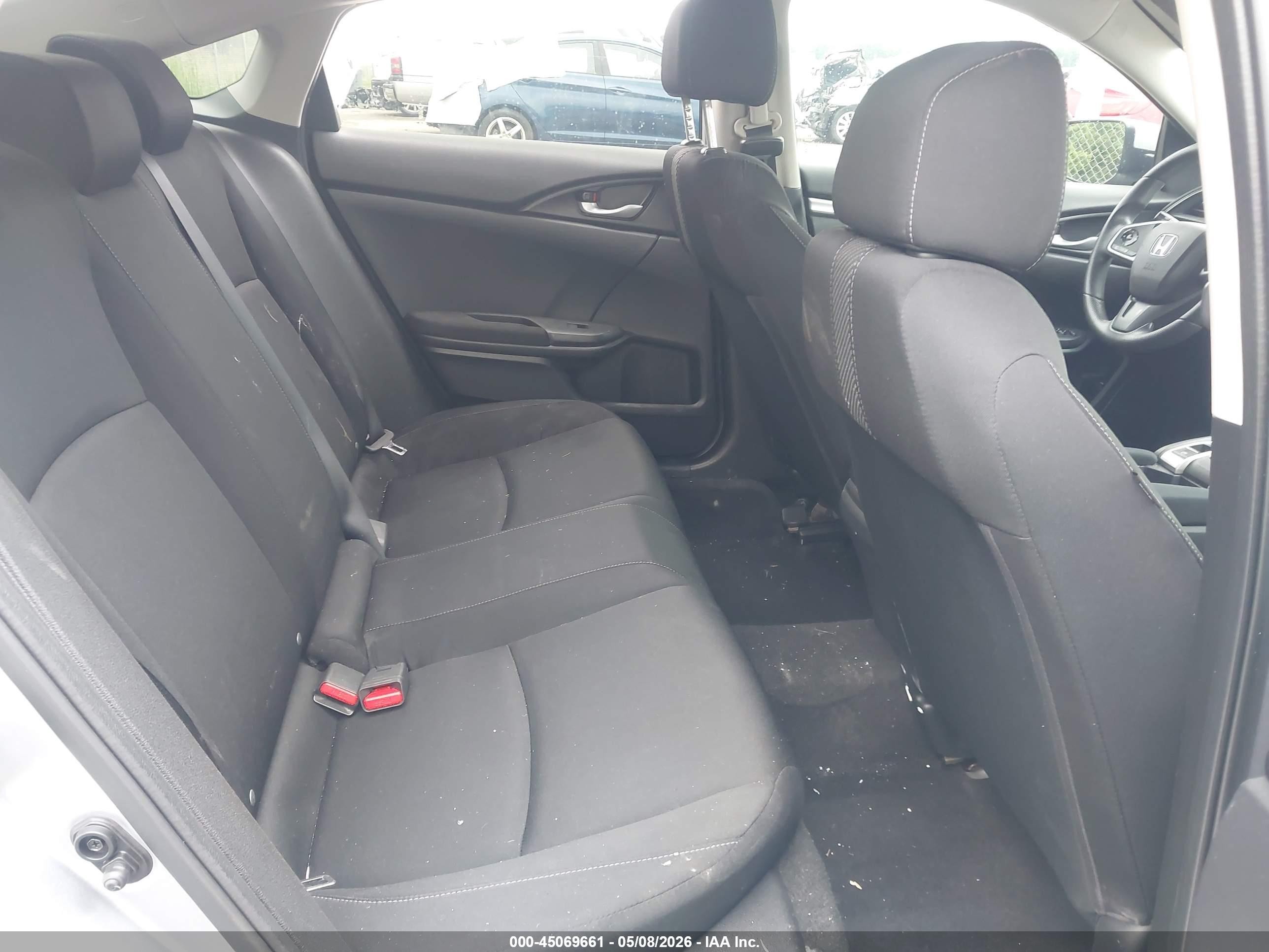2017 Honda Civic Lx Gray vin: 19XFC2F55HE019632