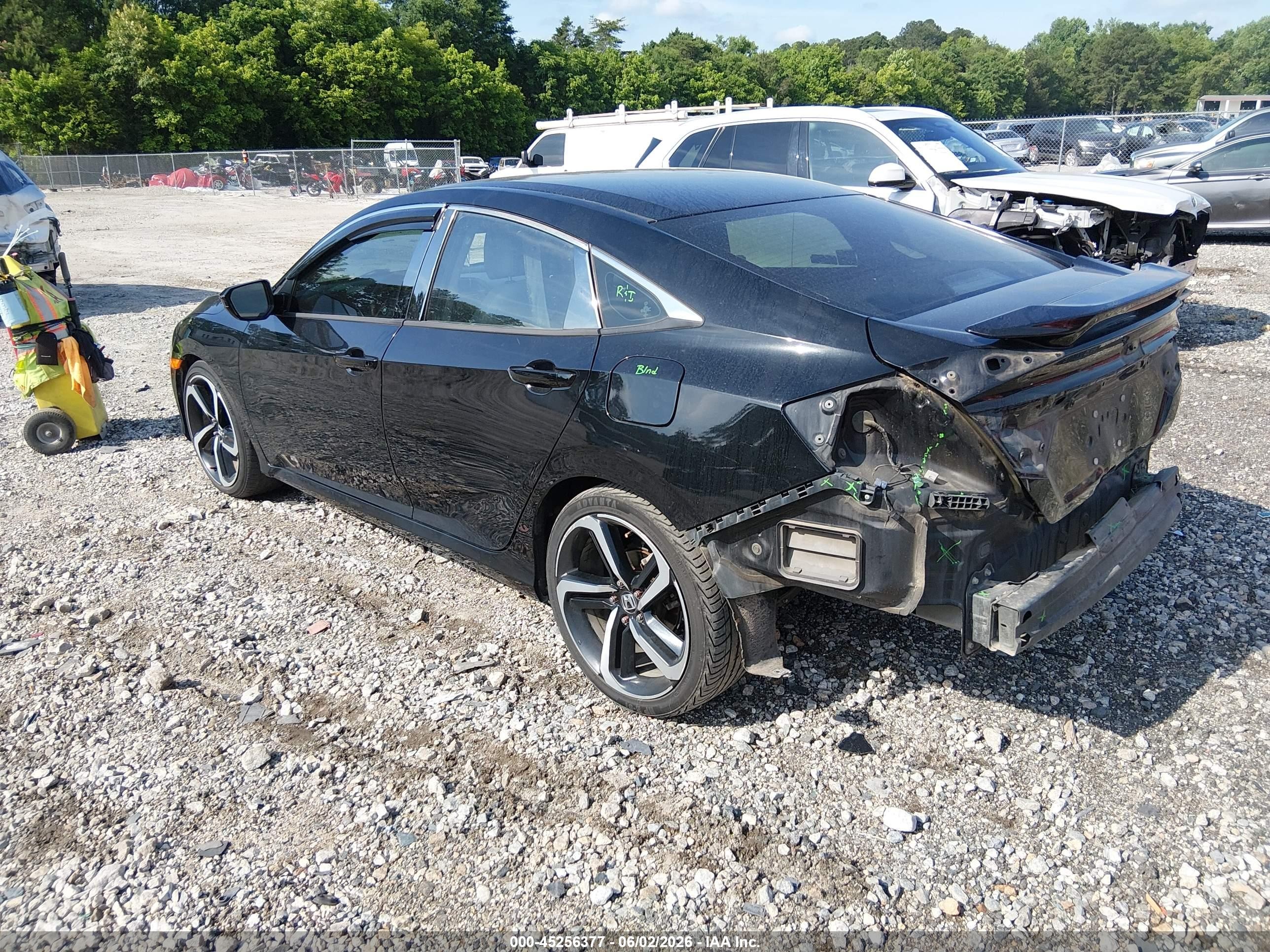 2017 Honda Civic Lx Черный vin: 19XFC2F55HE045244
