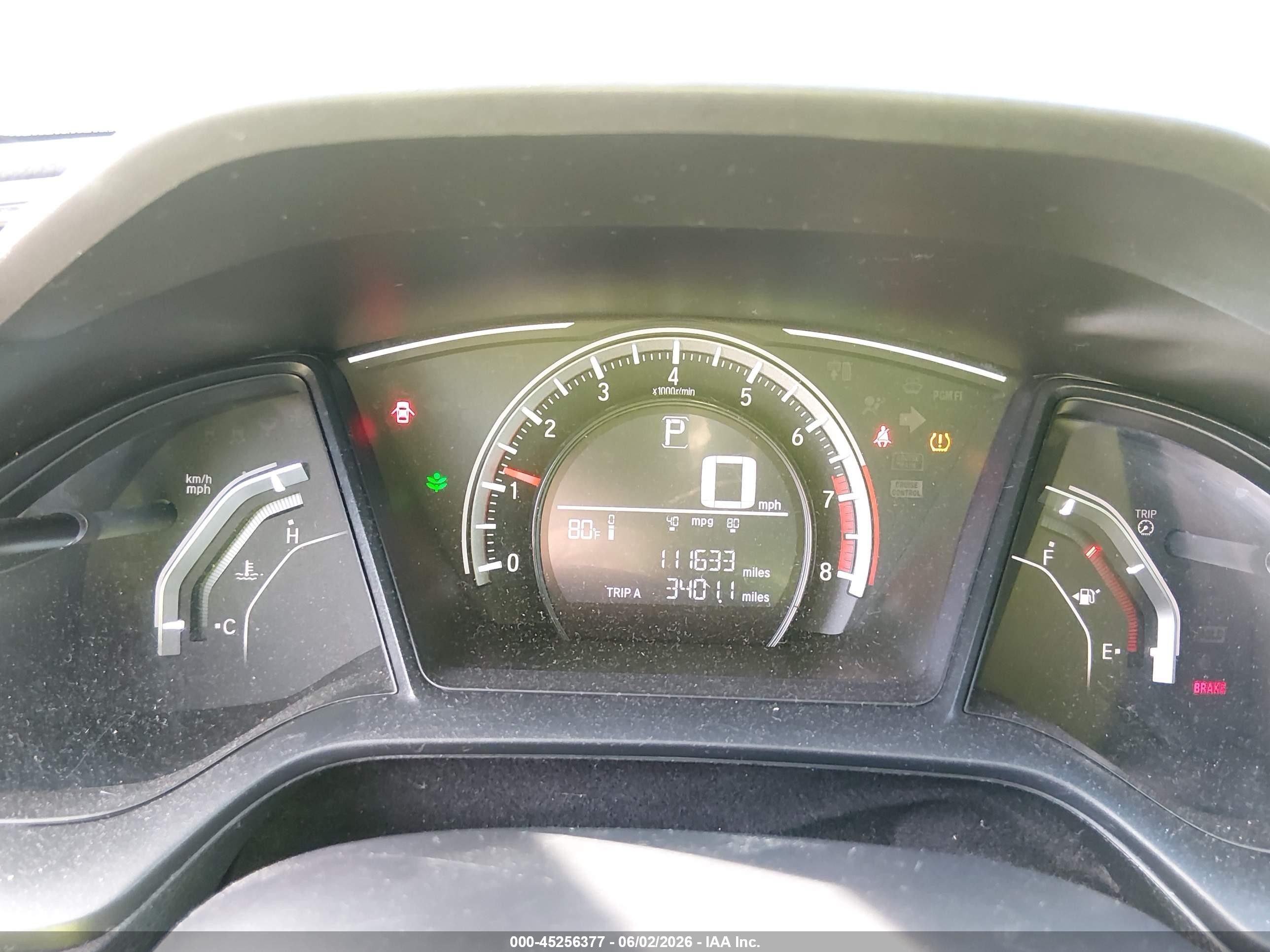2017 Honda Civic Lx Черный vin: 19XFC2F55HE045244
