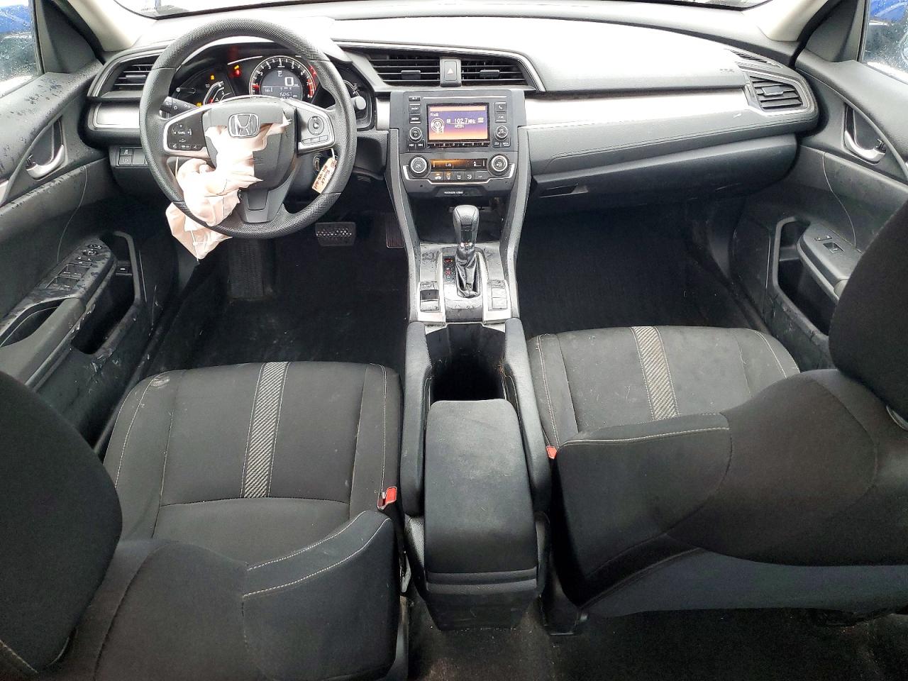 2018 Honda Civic Lx Blue vin: 19XFC2F55JE022780
