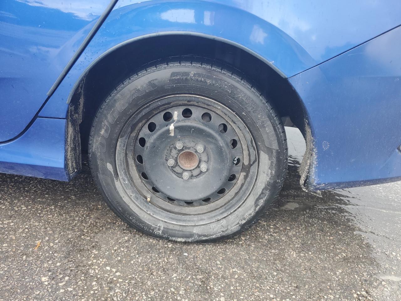 2016 Honda Civic Lx Синий vin: 19XFC2F56GE060074 Damage: Left Rear Wheel Cover, Missing, Replacement Required