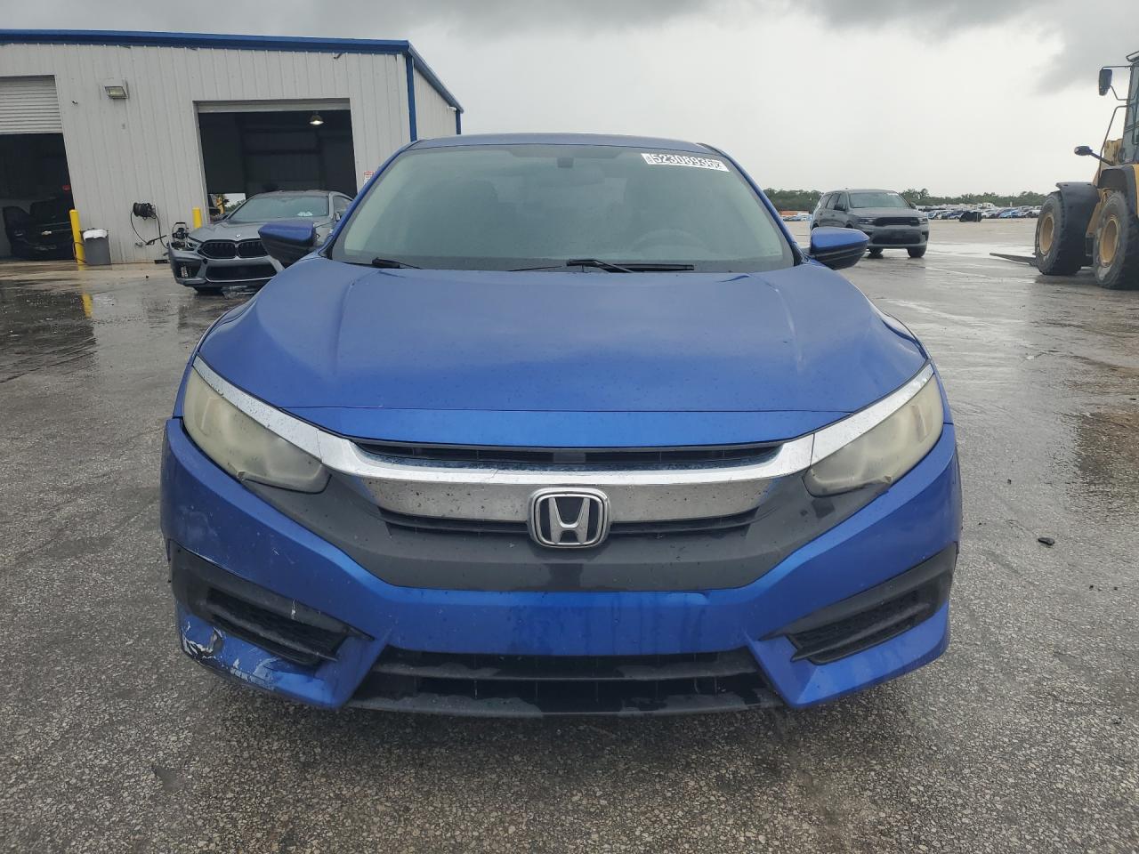 2016 Honda Civic Lx Синий vin: 19XFC2F56GE060074 Damage: Left Head Lamp, Faded, Repair Required