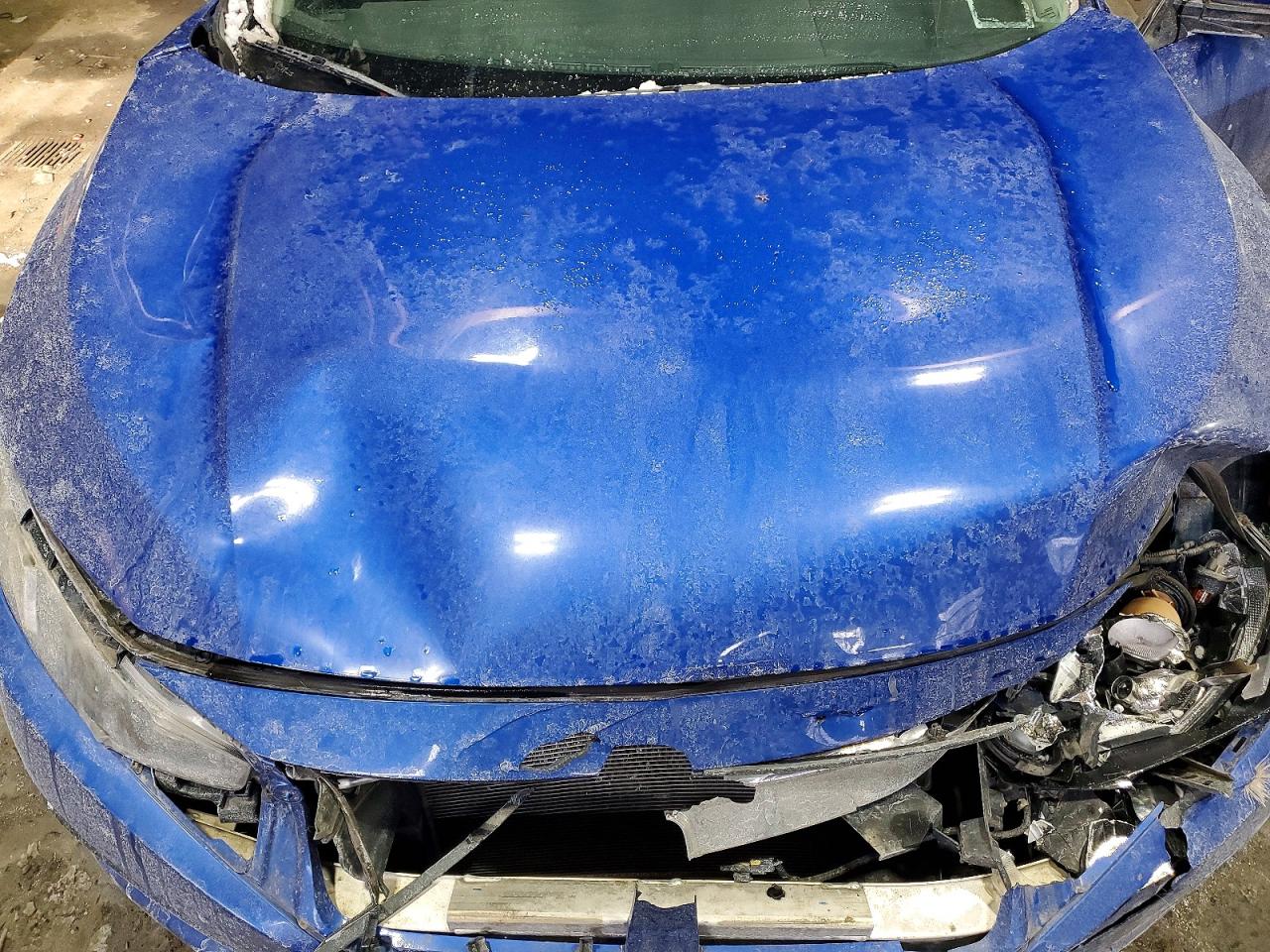 2016 Honda Civic Lx Blue vin: 19XFC2F56GE205842