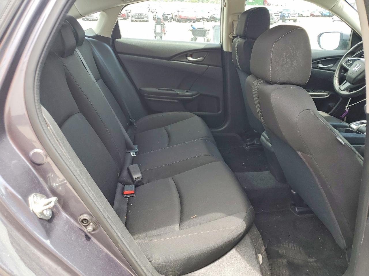 2017 Honda Civic Lx Gray vin: 19XFC2F56HE080066
