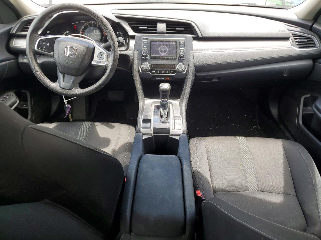 2017 Honda Civic Lx Gray vin: 19XFC2F56HE080066